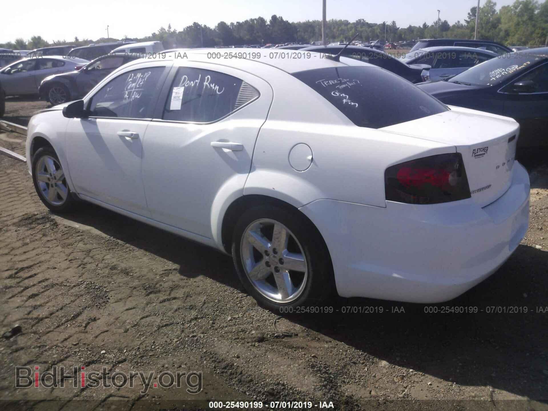 2013 DODGE AVENGER - VIN: 1C3CDZAB4DN655183 - Фото 3