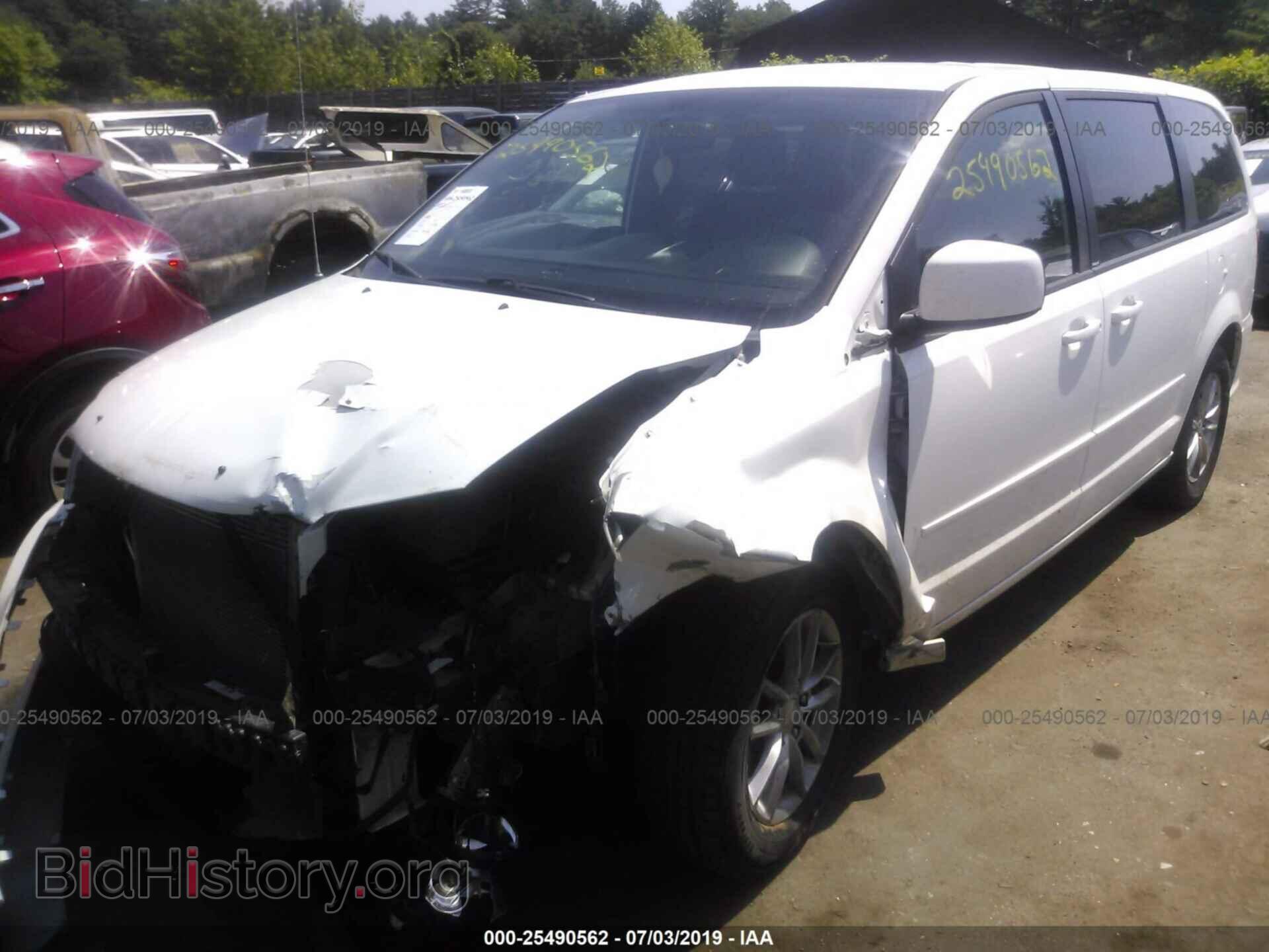 2014 DODGE GRAND CARAVAN - VIN: 2C4RDGEG0ER119044 - Фото 2
