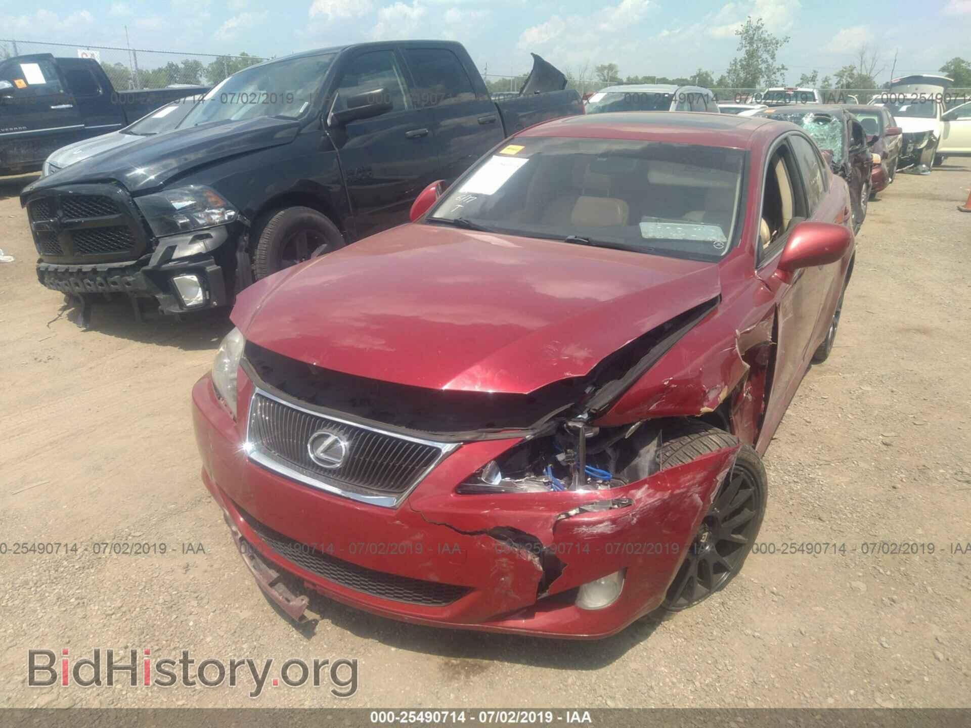 2008 LEXUS IS - VIN: JTHCK262085017468 - Фото 2