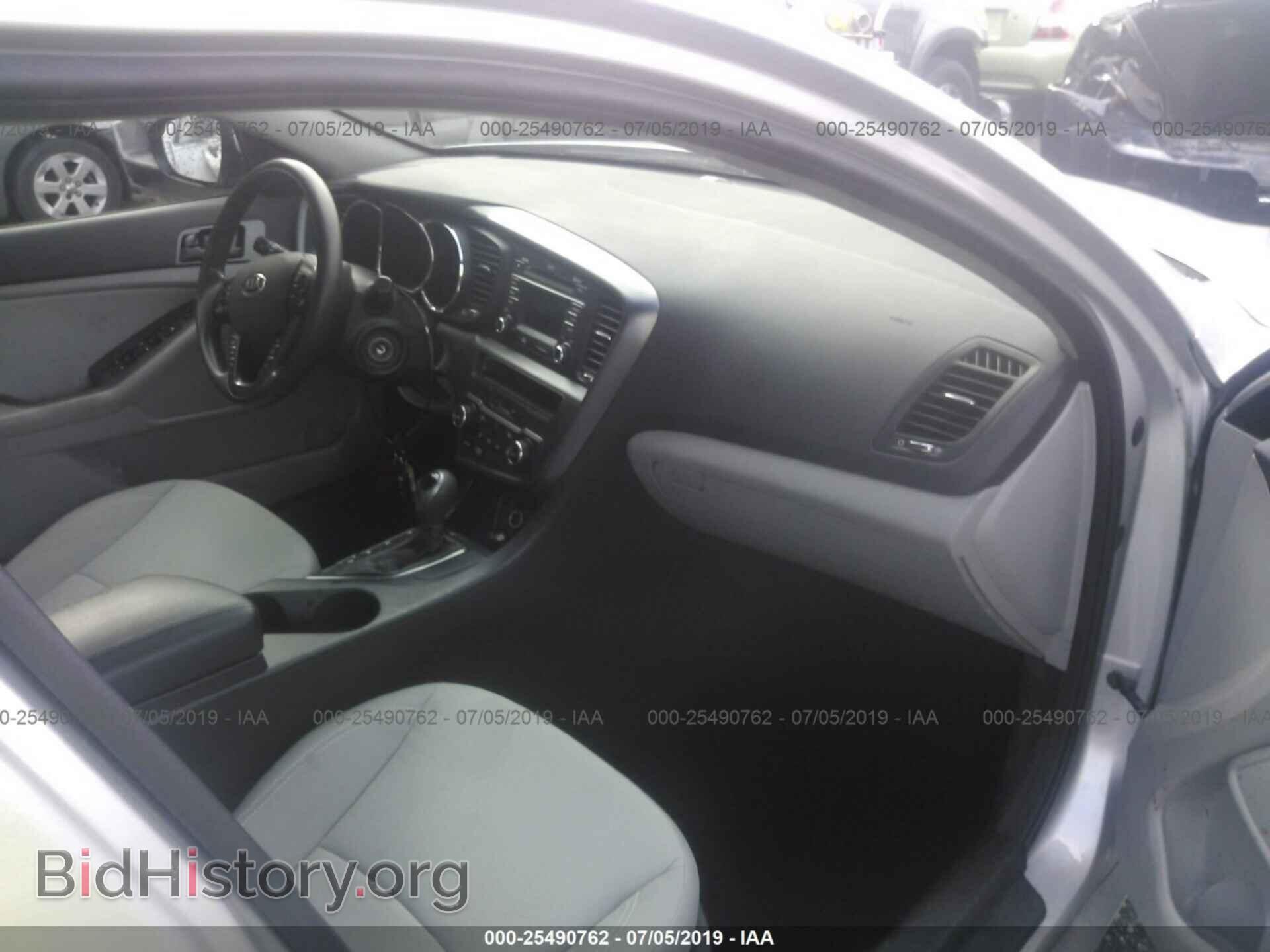 2013 KIA OPTIMA - VIN: KNAGM4A77D5393877 - Фото 5