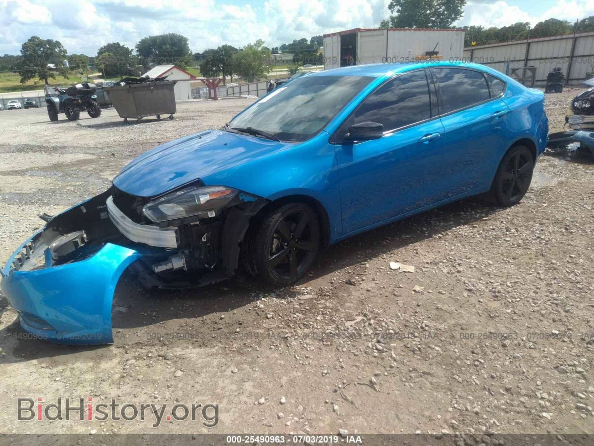 2015 DODGE DART - VIN: 1C3CDFBB5FD212742 - Фото 2