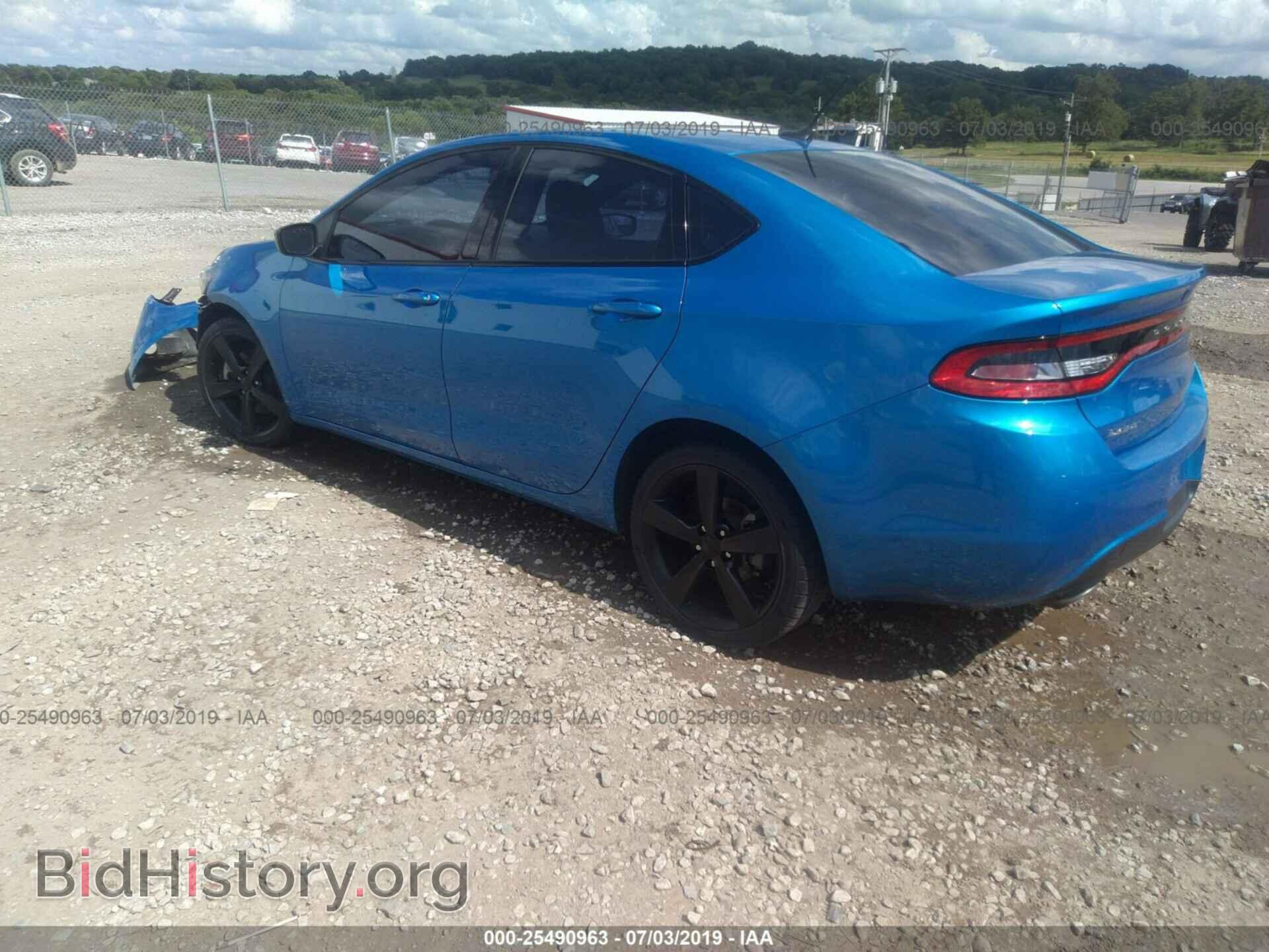 2015 DODGE DART - VIN: 1C3CDFBB5FD212742 - Фото 3