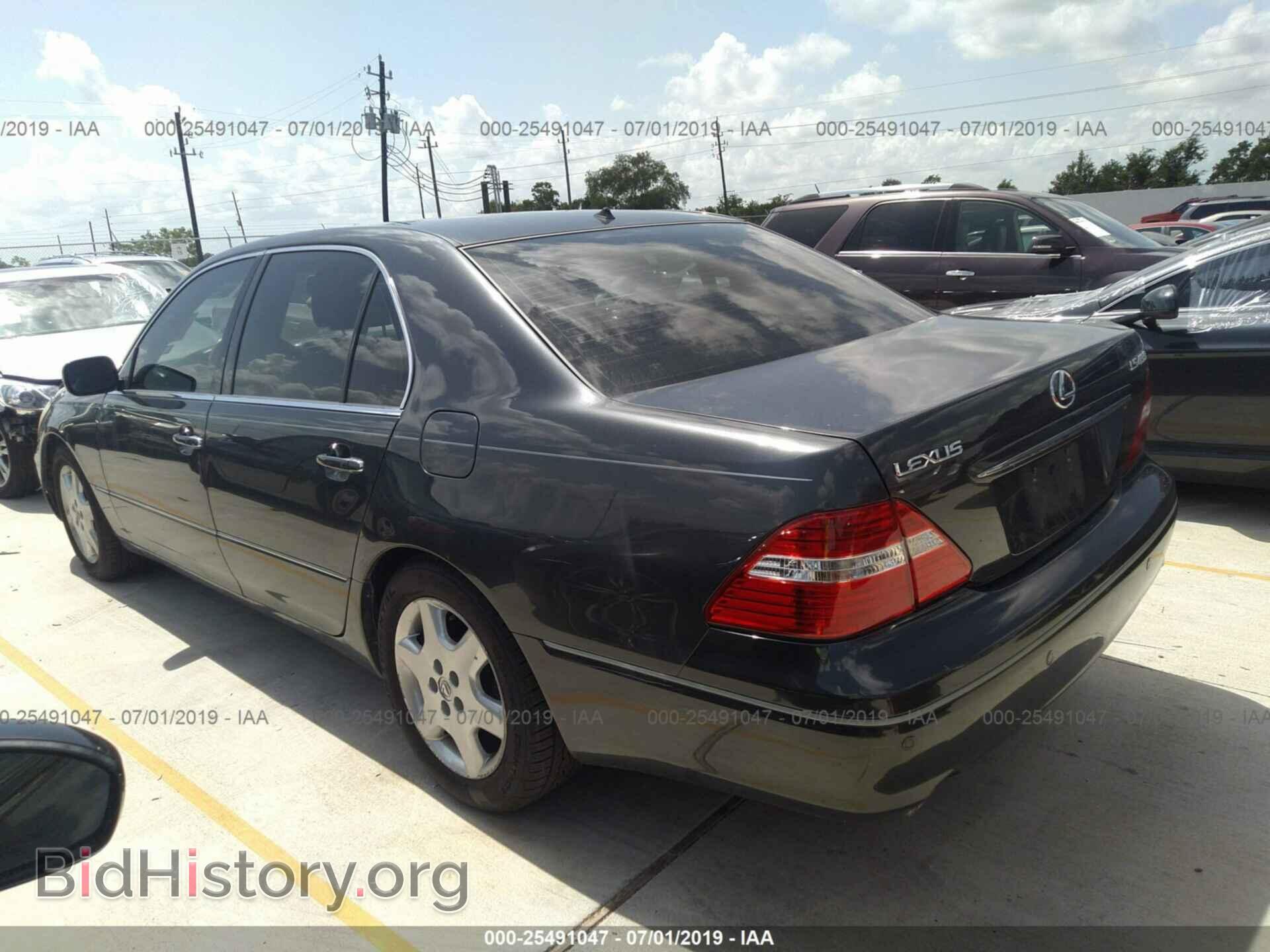 2004 LEXUS LS - VIN: JTHBN36F440166923 - Photo 3