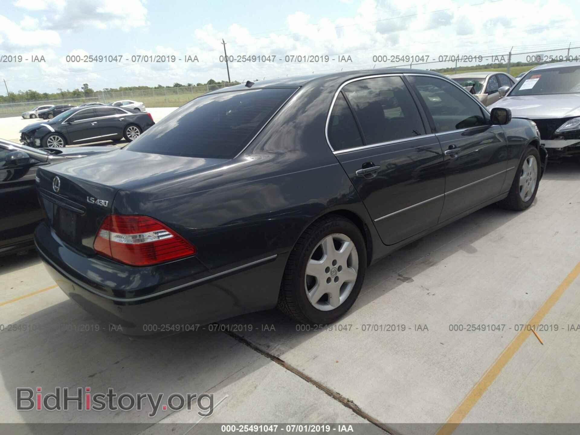 2004 LEXUS LS - VIN: JTHBN36F440166923 - Photo 4