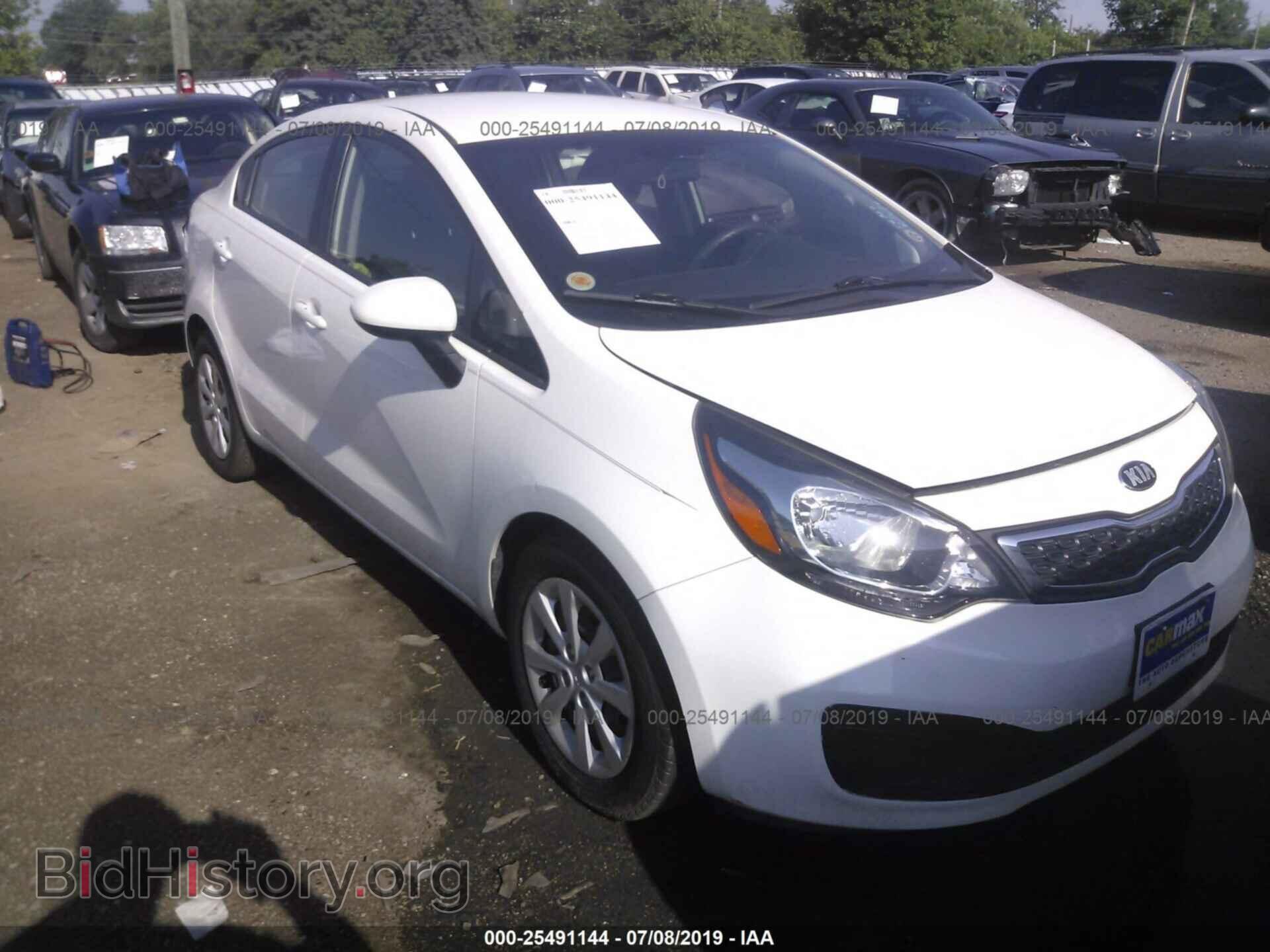 Фотография KNADN4A32F6453493 - KIA RIO 2015
