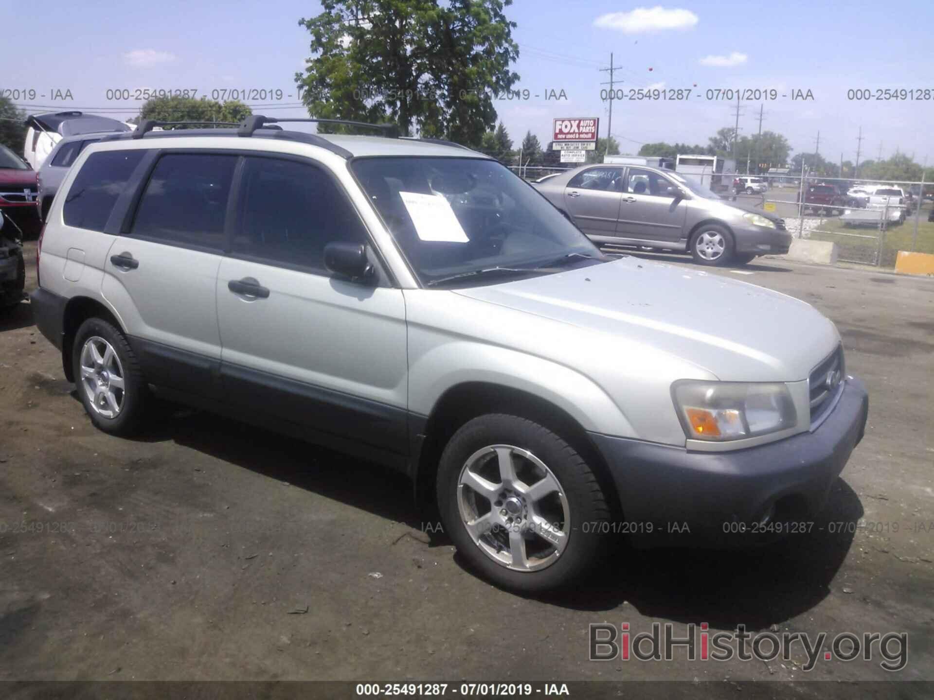 Photo JF1SG63655H754551 - SUBARU FORESTER 2005