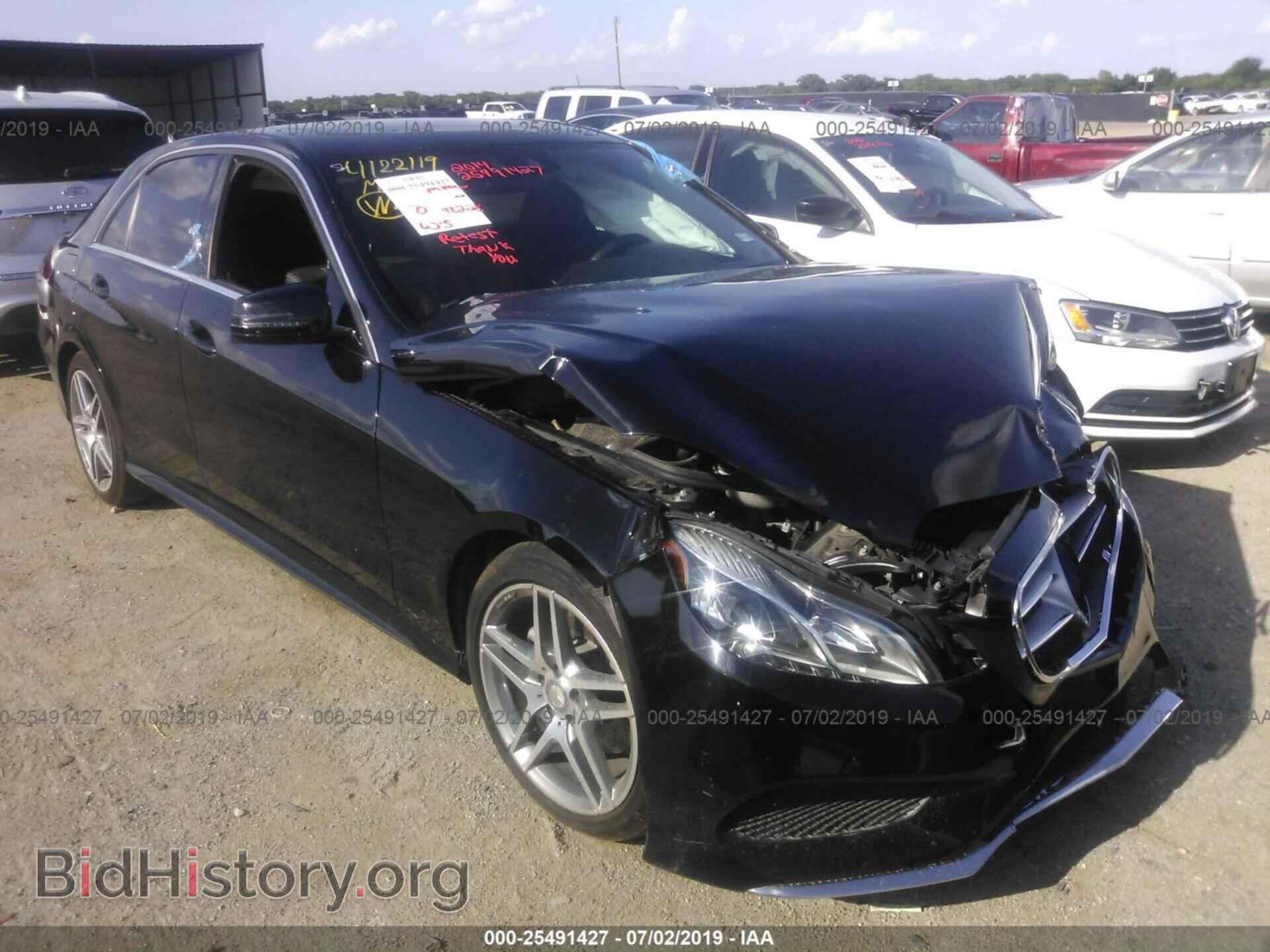Photo WDDHF8JB3EB070707 - MERCEDES-BENZ E 2014