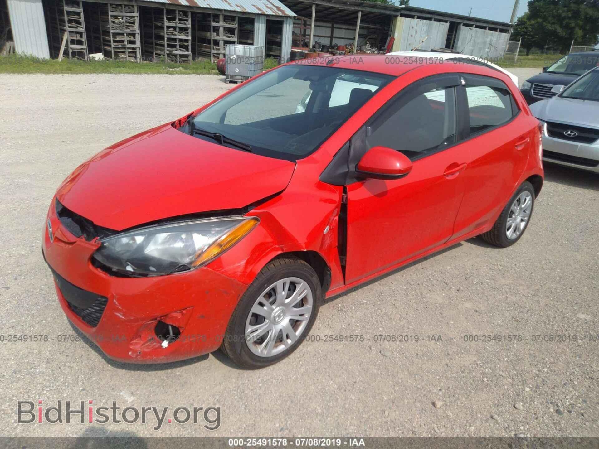 2012 MAZDA MAZDA2 - VIN: JM1DE1KY4C0143260 - Photo 2