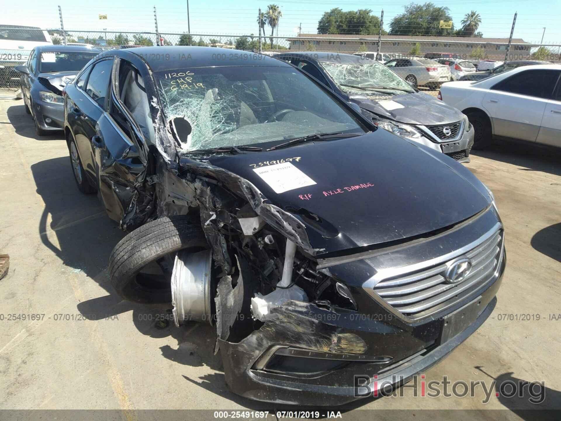 Photo 5NPE24AF8FH125530 - HYUNDAI SONATA 2015