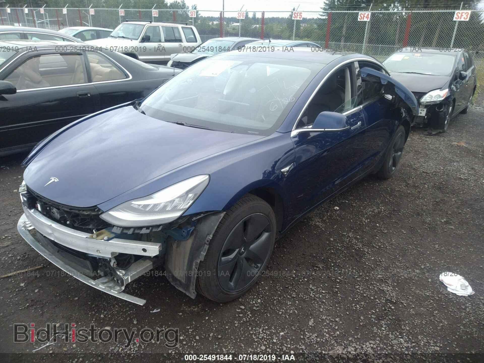 2018 TESLA MODEL 3 - VIN: 5YJ3E1EAXJF019437 - Фото 2