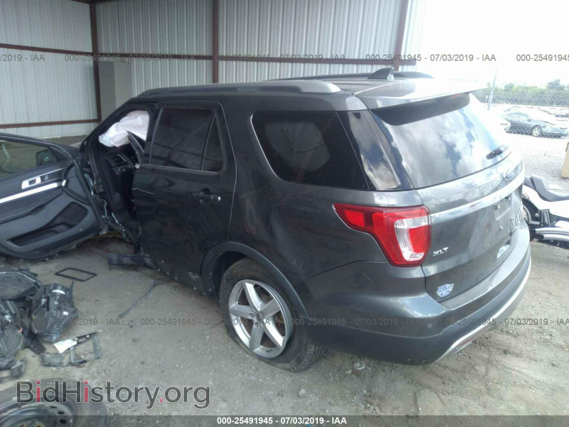2016 FORD EXPLORER - VIN: 1FM5K8DH7GGD12182 - Photo 3