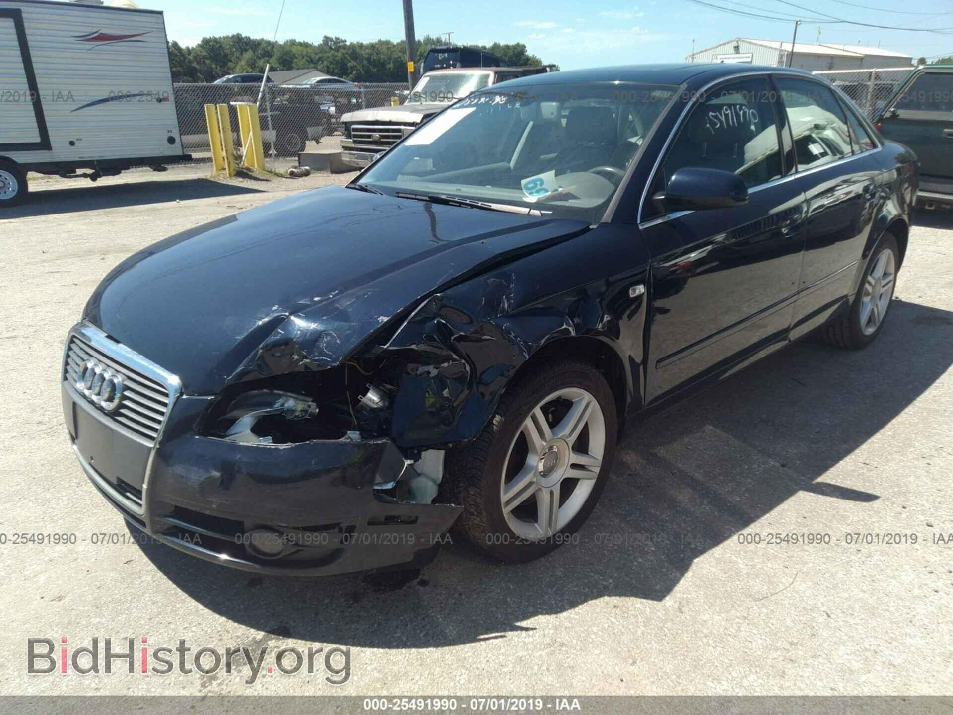 2006 AUDI A4 - VIN: WAUAF78E96A035759 - Фото 2