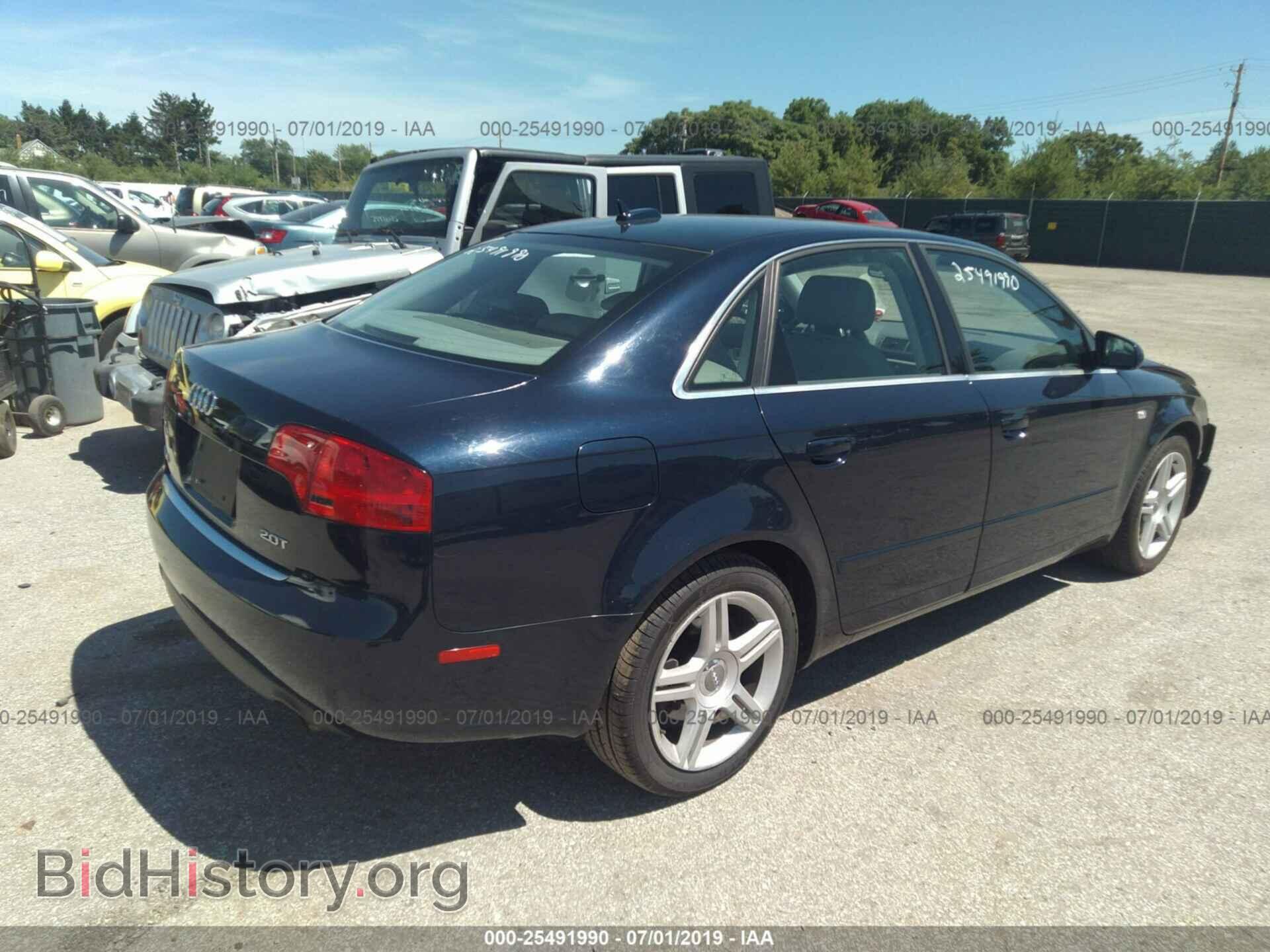 2006 AUDI A4 - VIN: WAUAF78E96A035759 - Фото 4