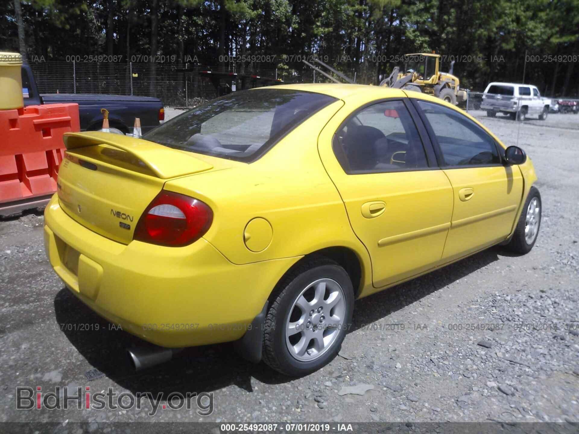 2003 DODGE NEON - VIN: 1B3ES56C23D181924 - Фото 4