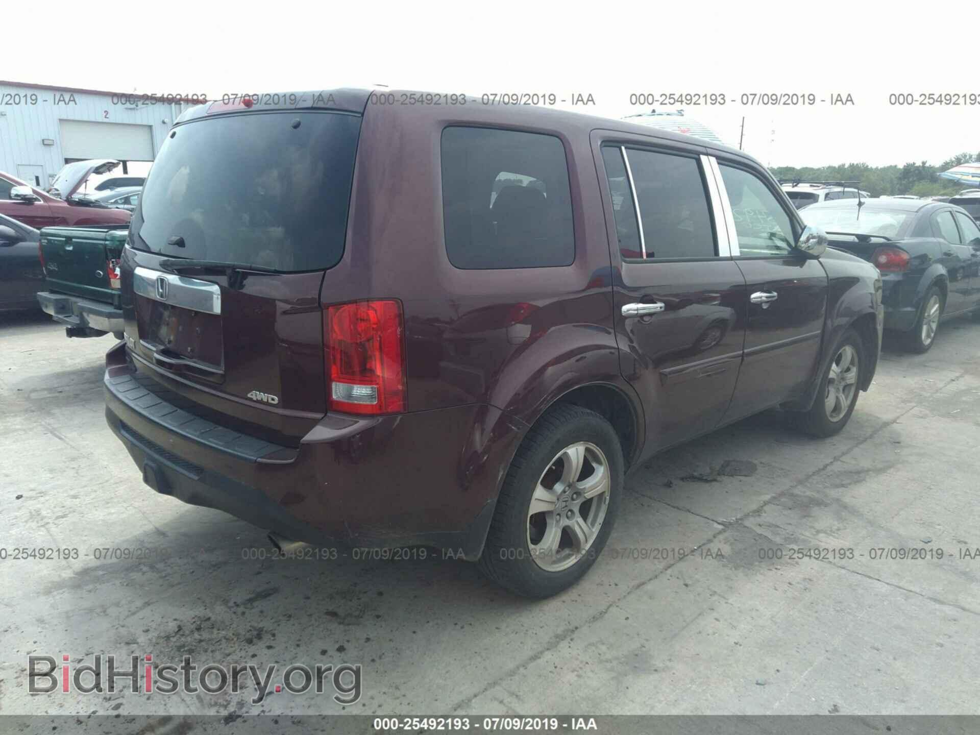 2013 HONDA PILOT - VIN: 5FNYF4H59DB029111 - Фото 4