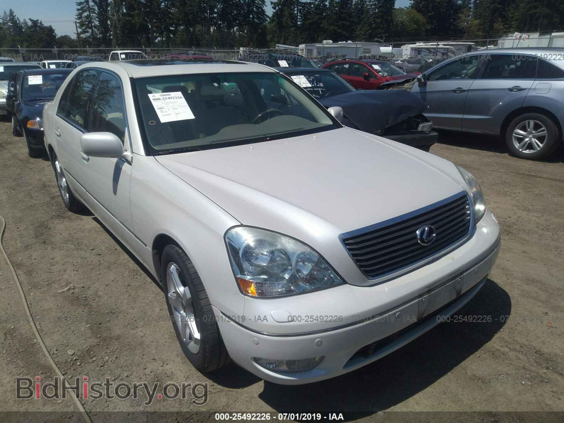Photo JTHBN30F930103162 - LEXUS LS 2003