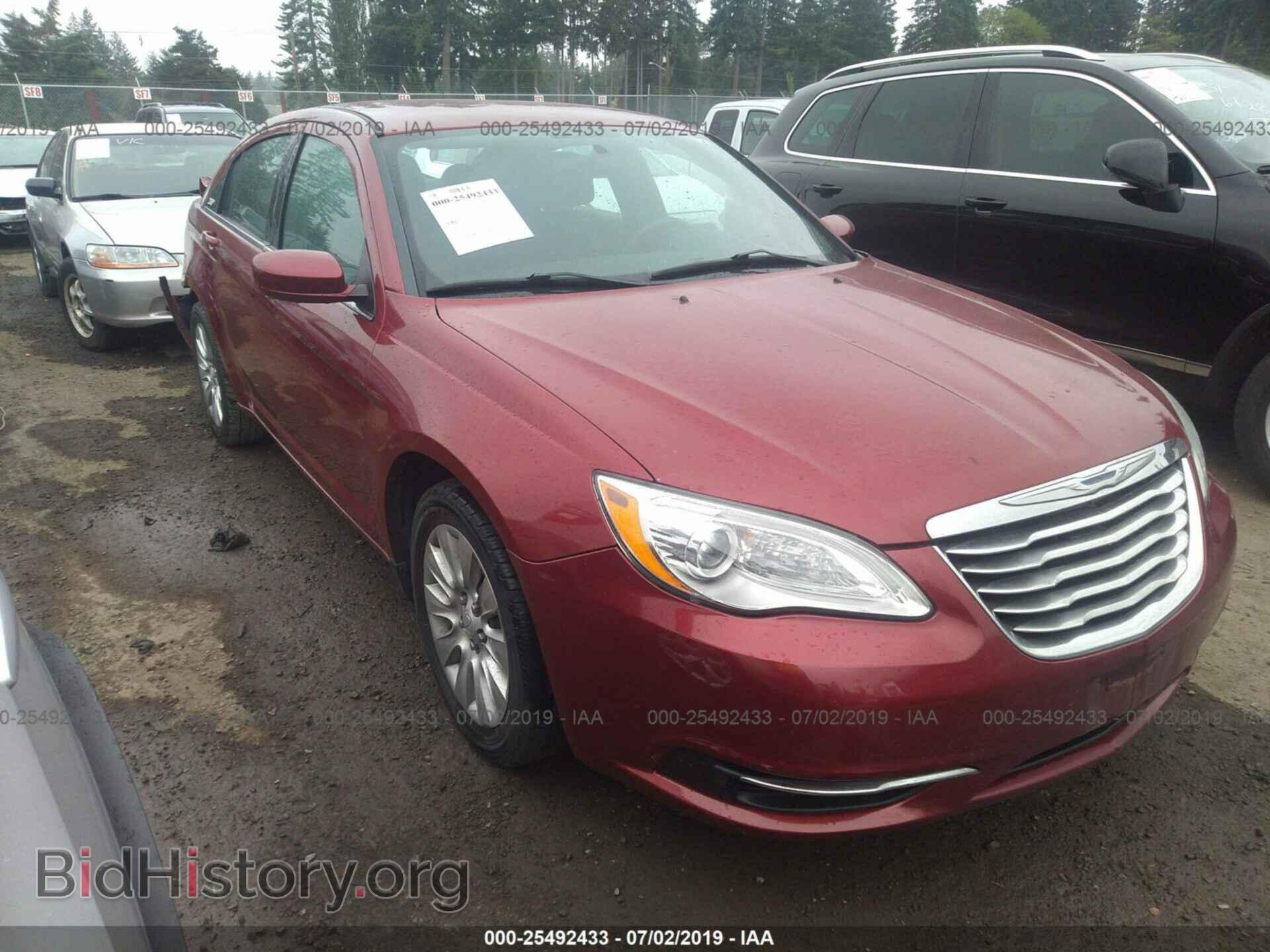 Фотография 1C3CCBAB6EN205983 - CHRYSLER 200 2014