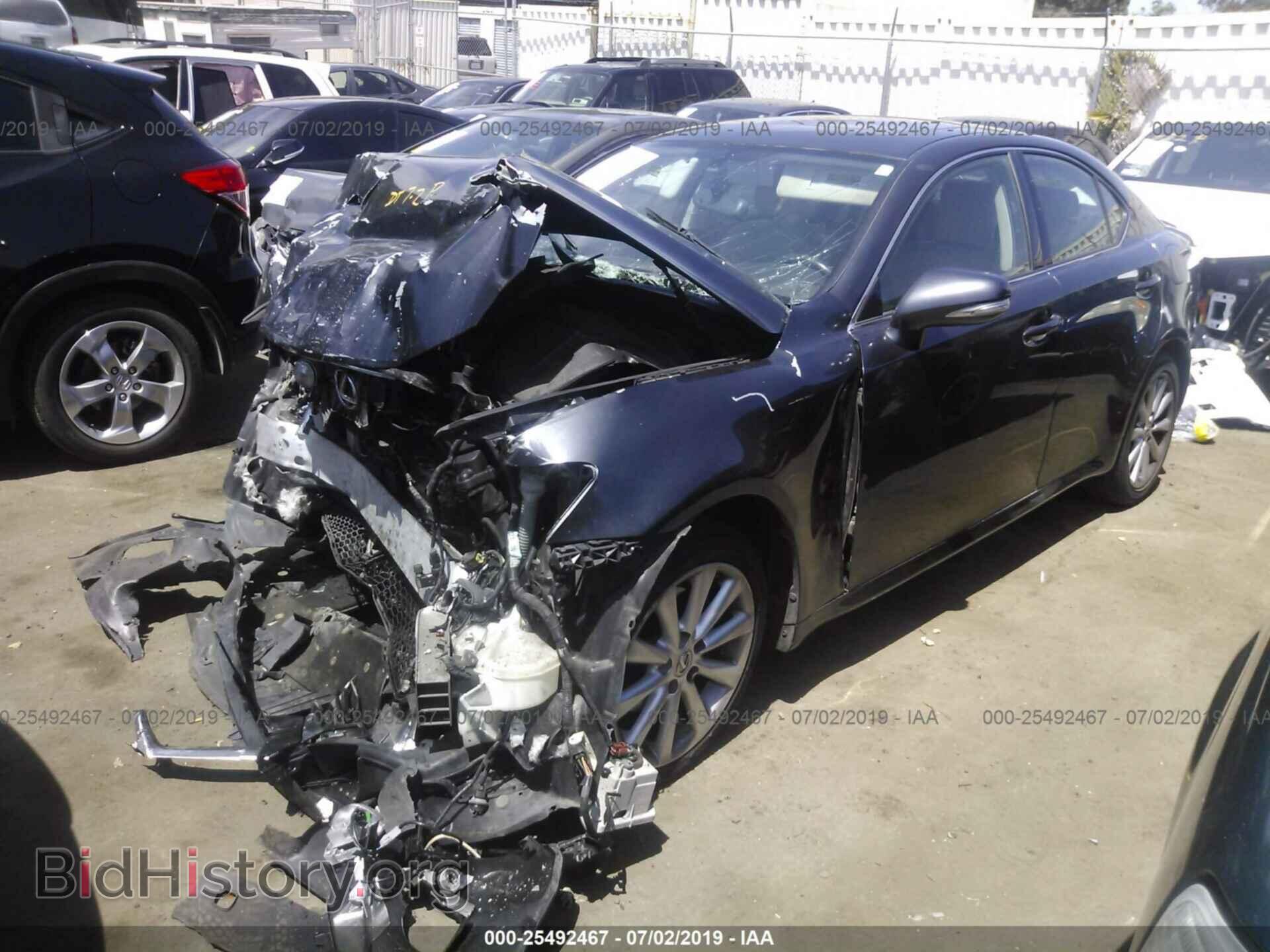 2009 LEXUS IS - VIN: JTHBK262595102917 - Фото 2