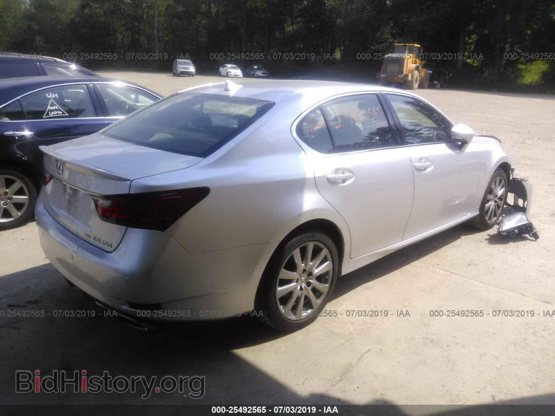 2013 LEXUS GS - VIN: JTHCE1BL5D5019176 - Photo 4
