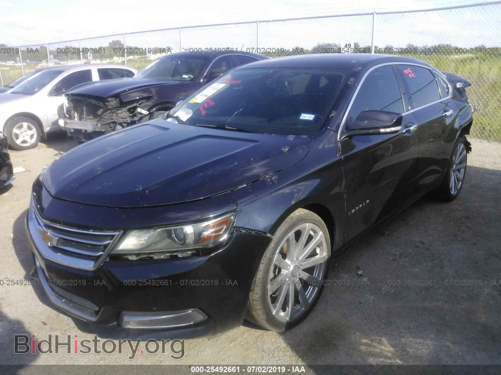 2014 CHEVROLET IMPALA - VIN: 2G1125S38E9216073 - Фото 2