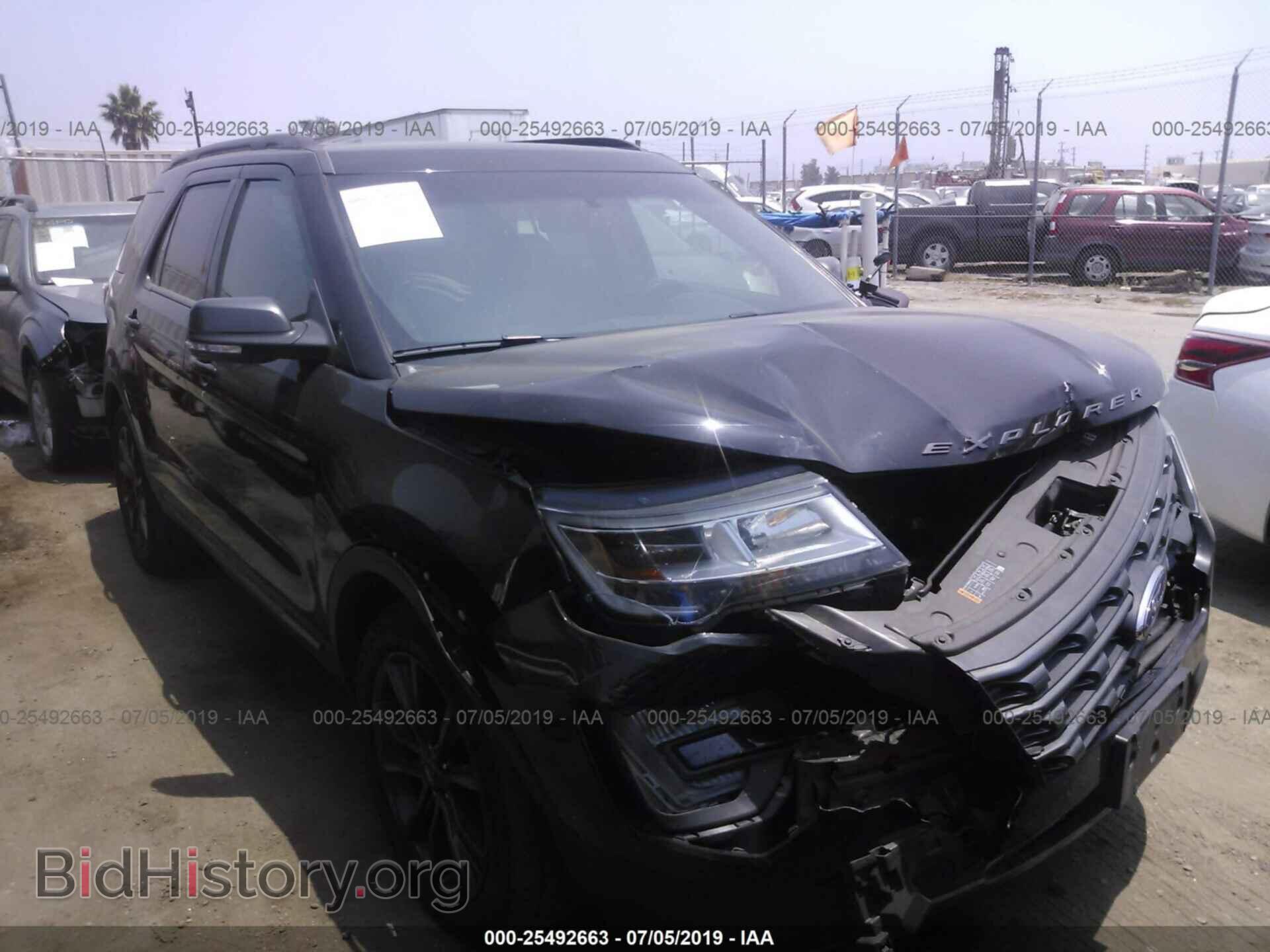 Фотография 1FM5K7D87HGA87869 - FORD EXPLORER 2017