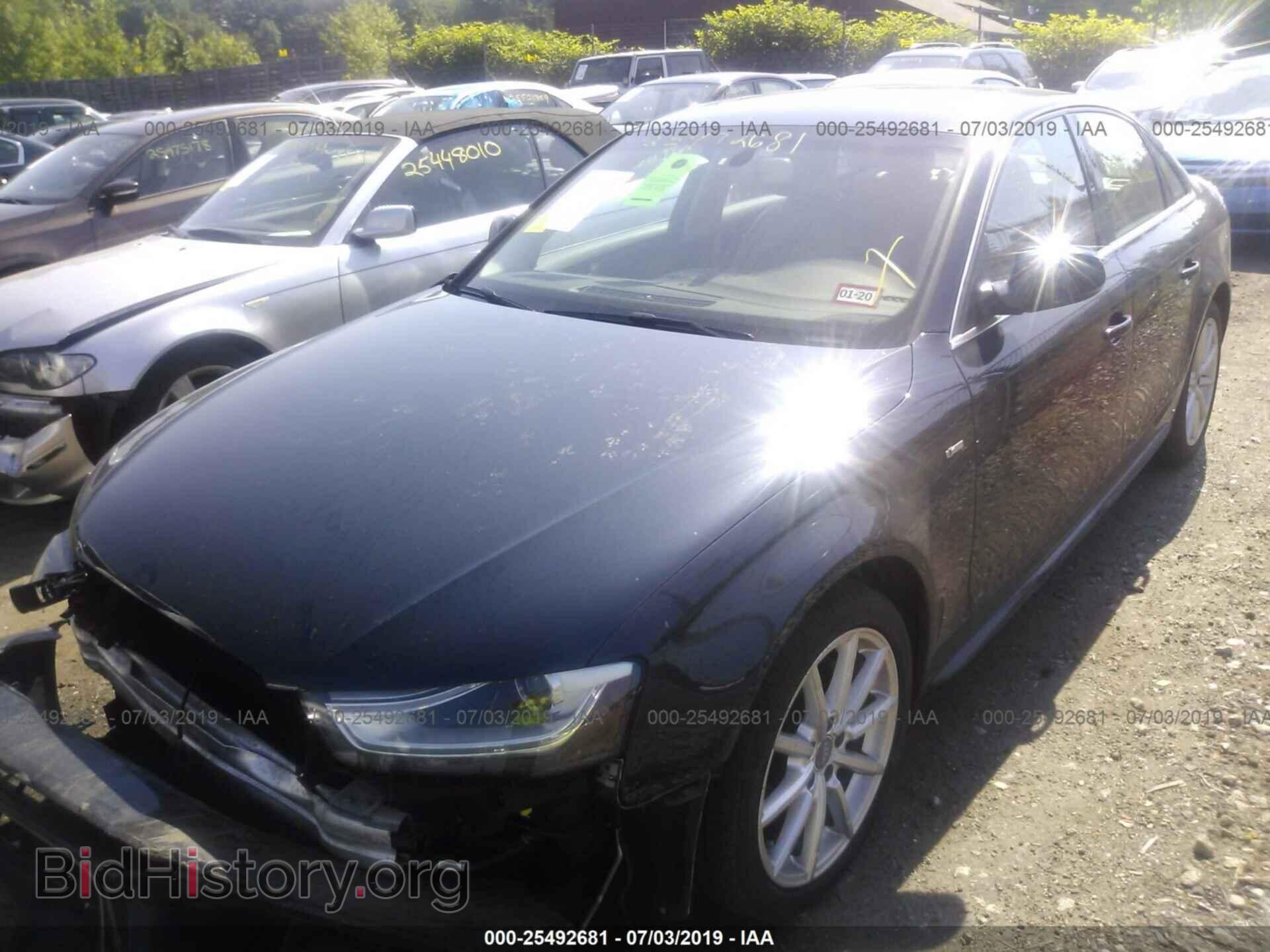 2014 AUDI A4 - VIN: WAUFFAFL2EA069268 - Photo 2