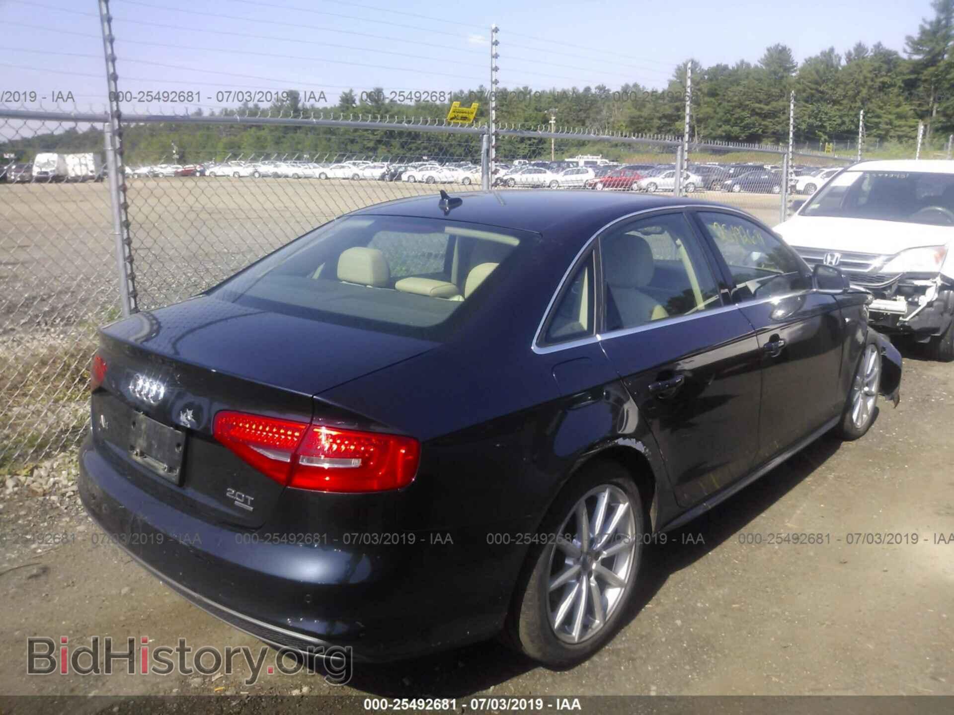 2014 AUDI A4 - VIN: WAUFFAFL2EA069268 - Photo 4