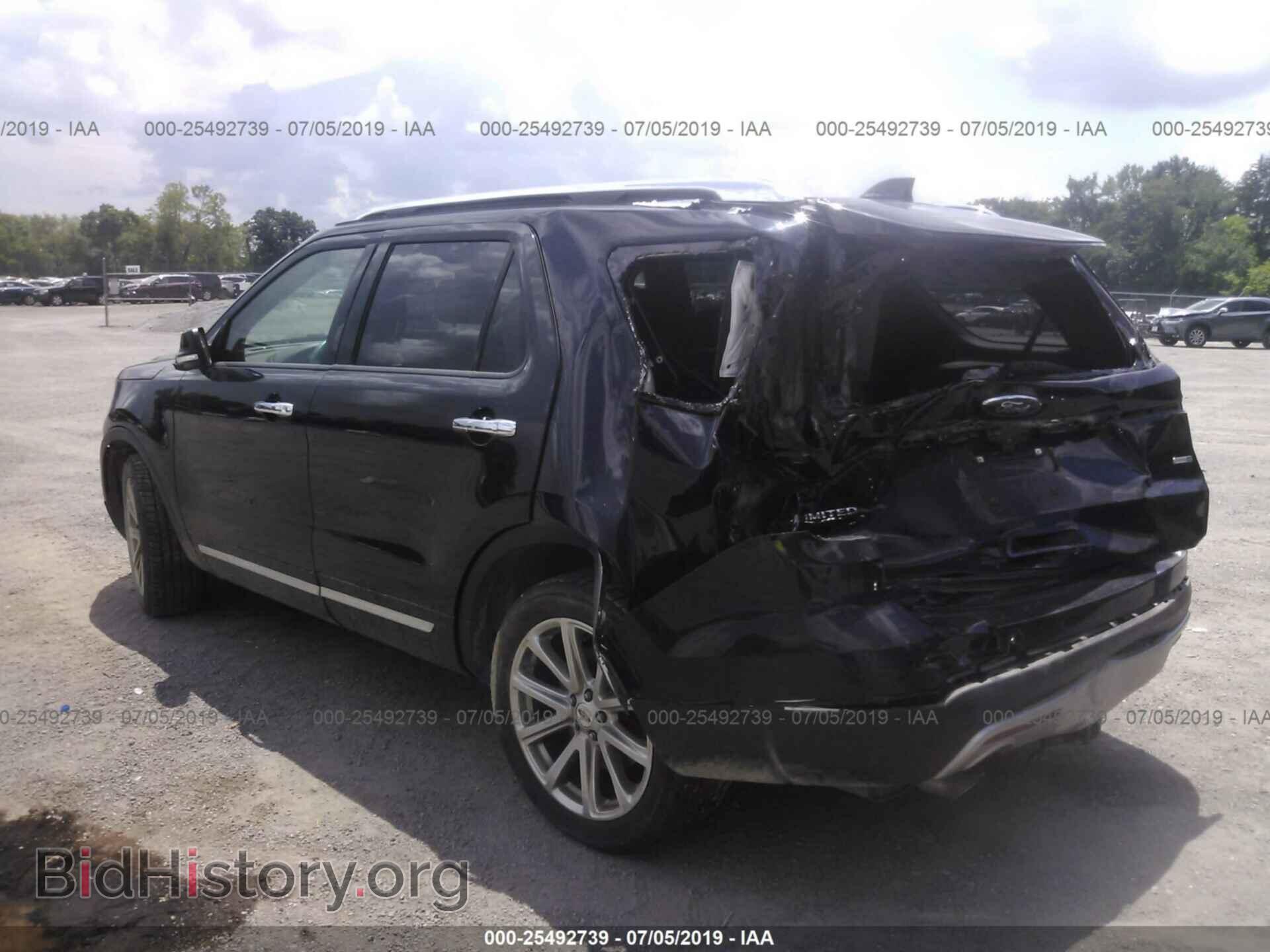 2016 FORD EXPLORER - VIN: 1FM5K8F81GGC60318 - Photo 3