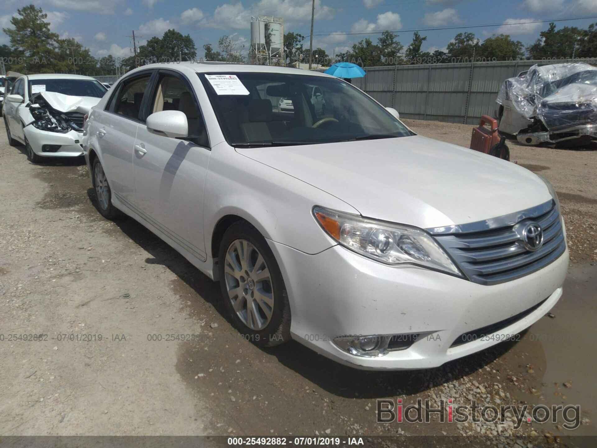 Фотография 4T1BK3DBXCU448402 - TOYOTA AVALON 2012