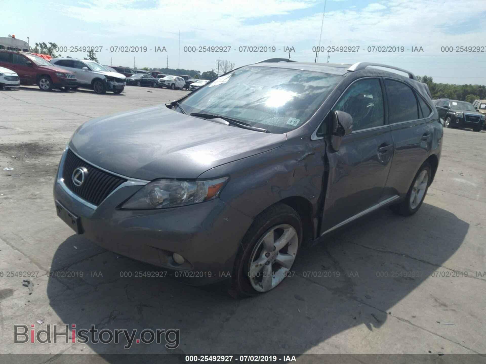 2012 LEXUS RX - VIN: 2T2BK1BA4CC141142 - Photo 2