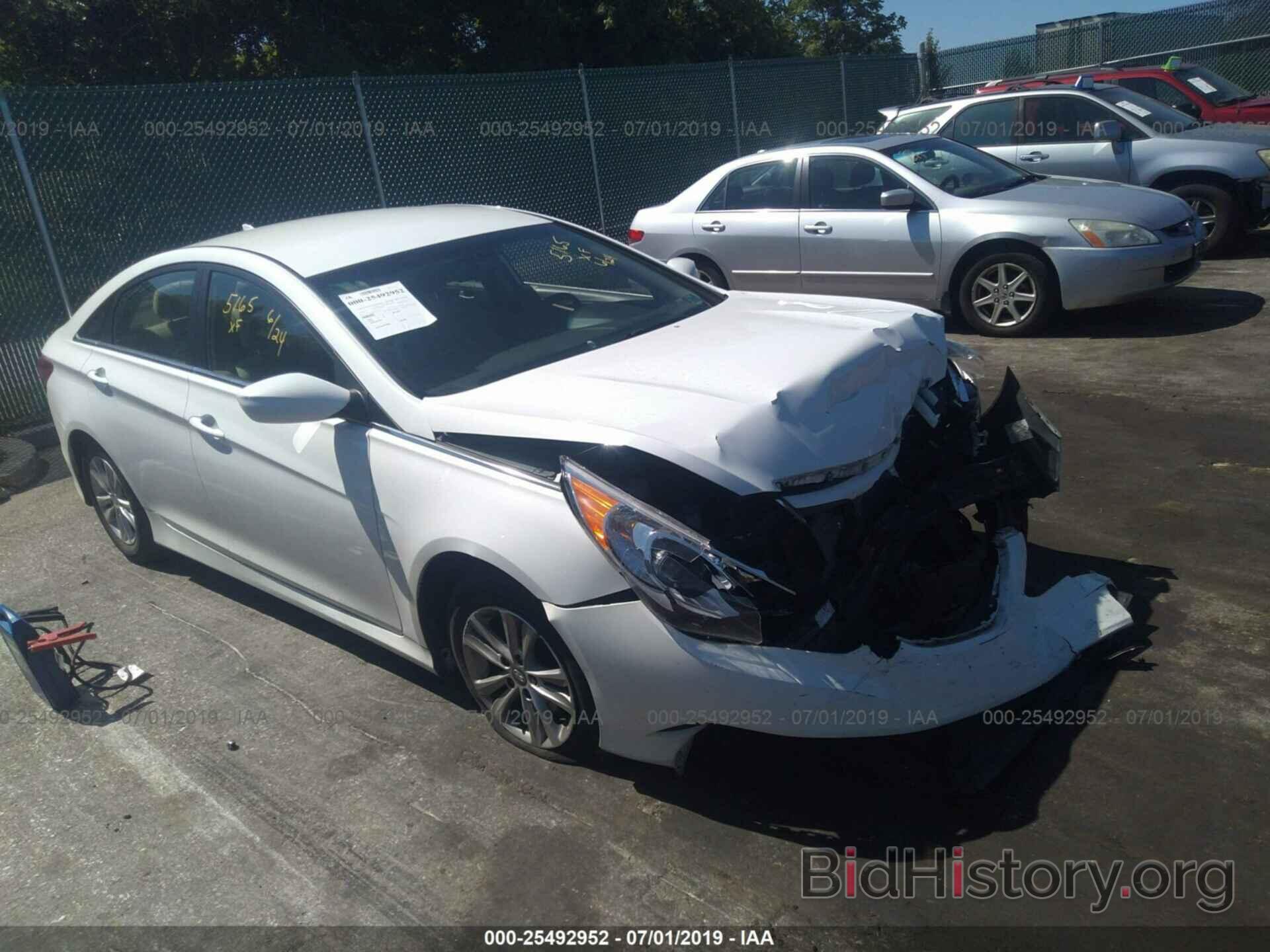 Photo 5NPEB4AC9EH928514 - HYUNDAI SONATA 2014