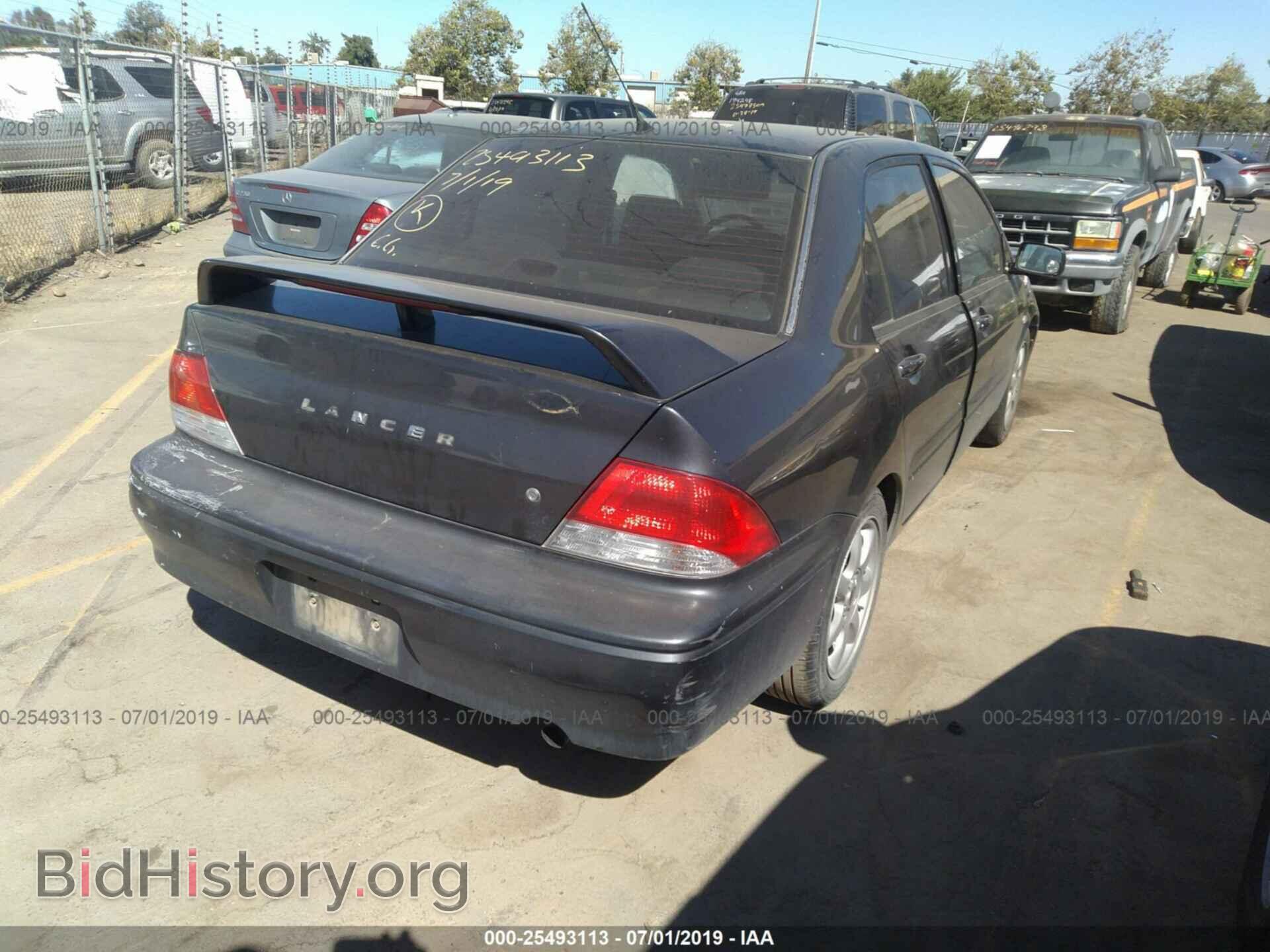 2003 MITSUBISHI LANCER - VIN: JA3AJ26E53U095554 - Фото 4