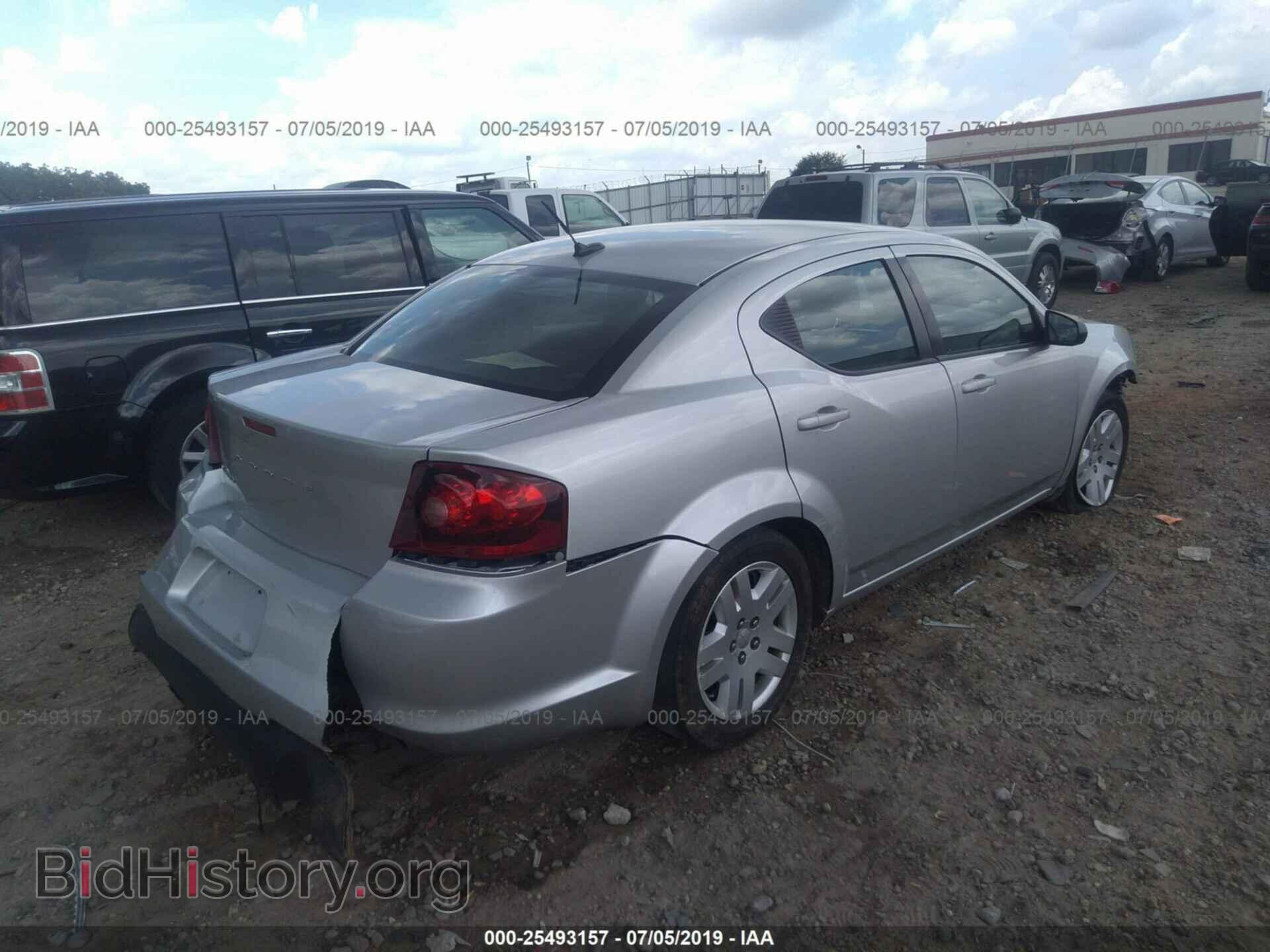 2012 DODGE AVENGER - VIN: 1C3CDZAB3CN150895 - Фото 4