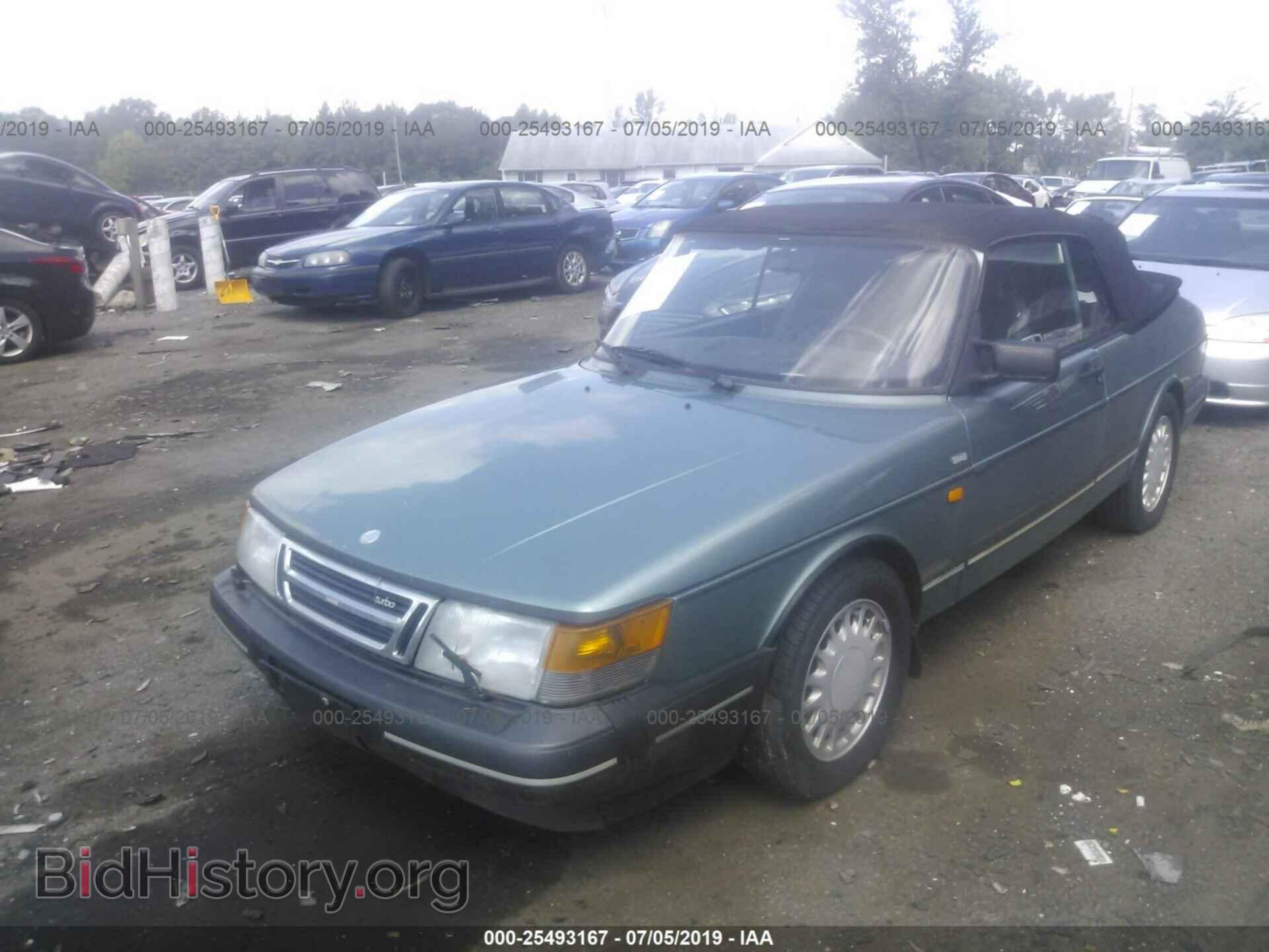 1991 SAAB 900 - VIN: YS3AL76L1M7008233 - Фото 2