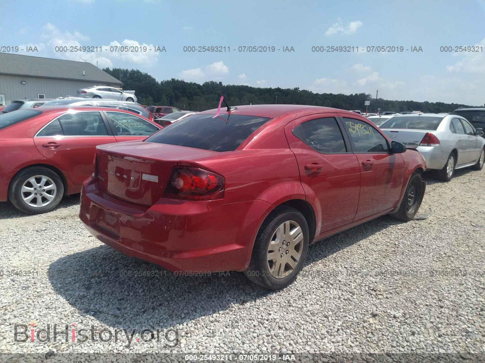 2012 DODGE AVENGER - VIN: 1C3CDZAB4CN192797 - Фото 4