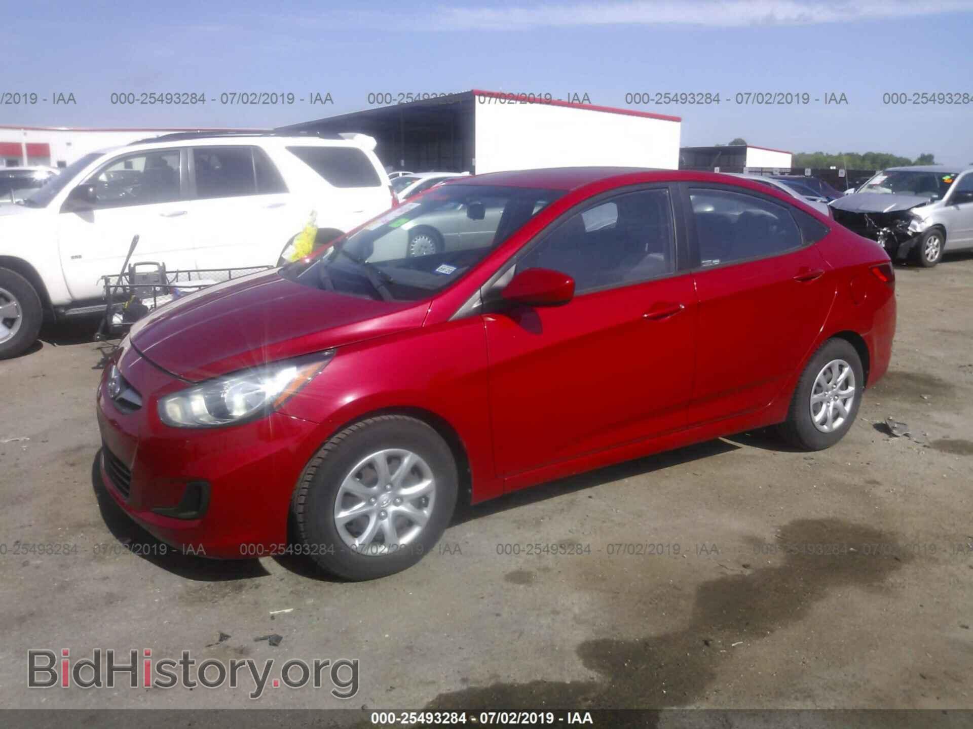 2012 HYUNDAI ACCENT - VIN: KMHCT4AE2CU252959 - Фото 2