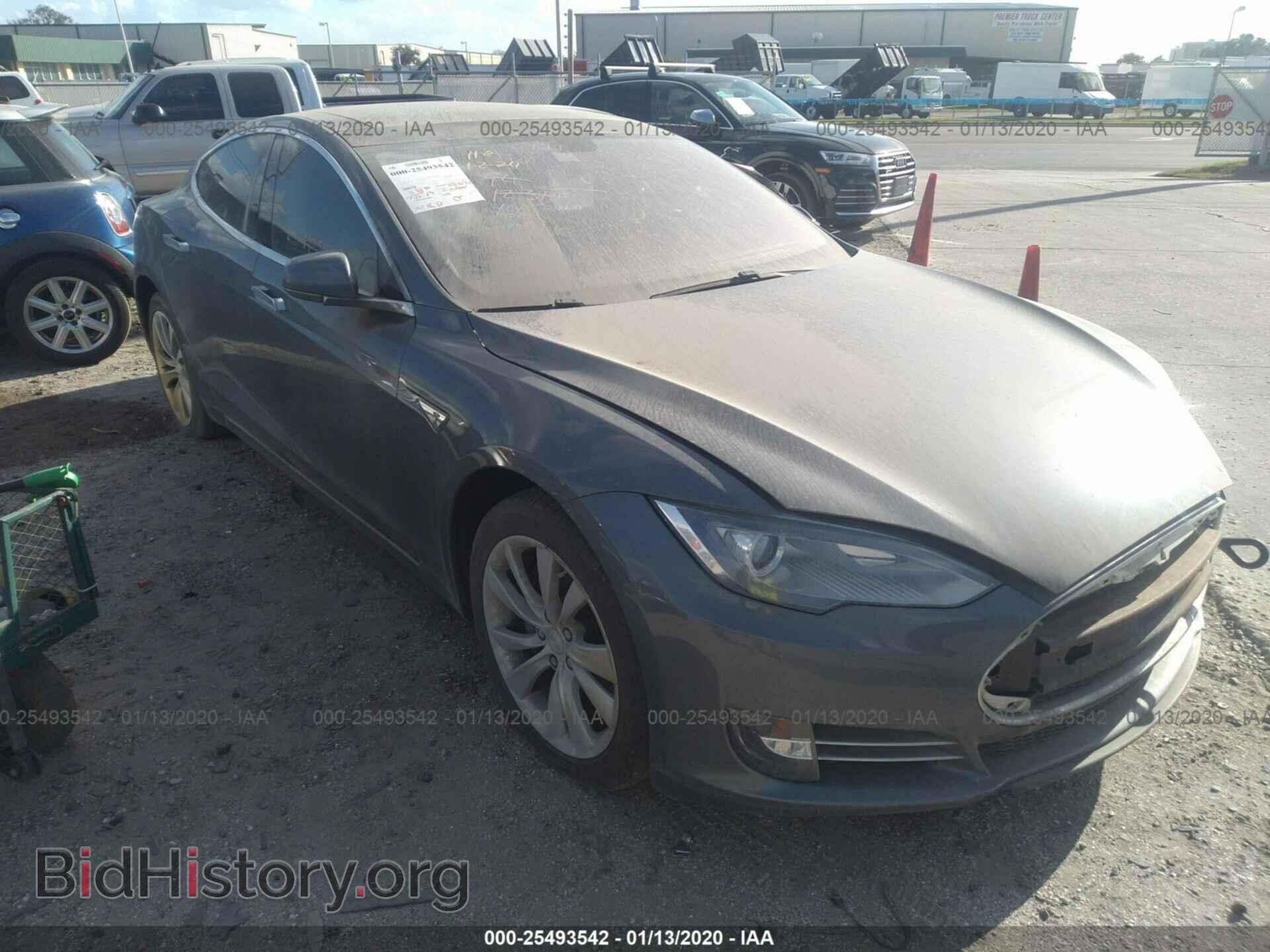 Photo 5YJSA1H13EFP33502 - TESLA MODEL S 2014