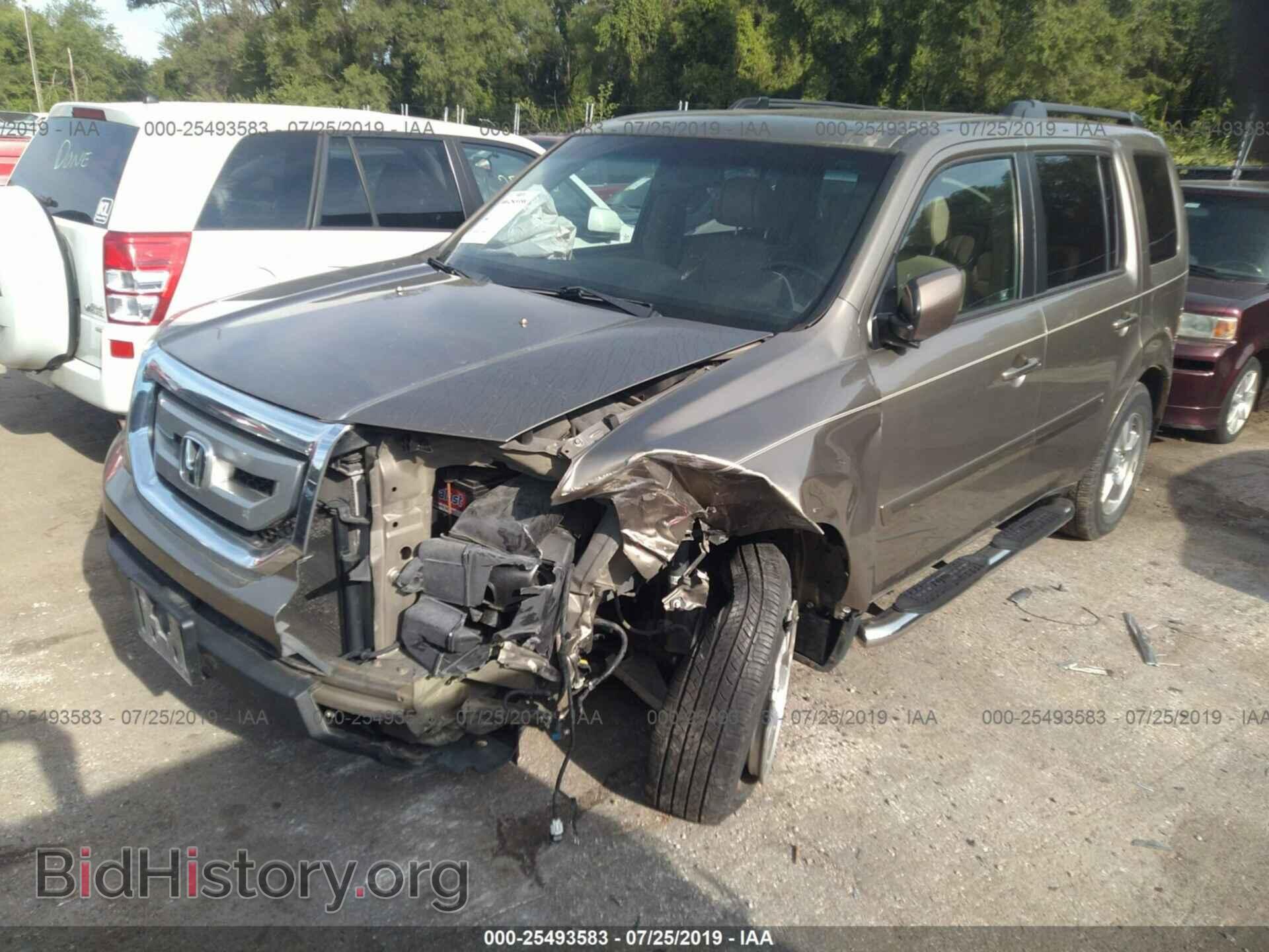 2009 HONDA PILOT - VIN: 5FNYF48519B019549 - Фото 2