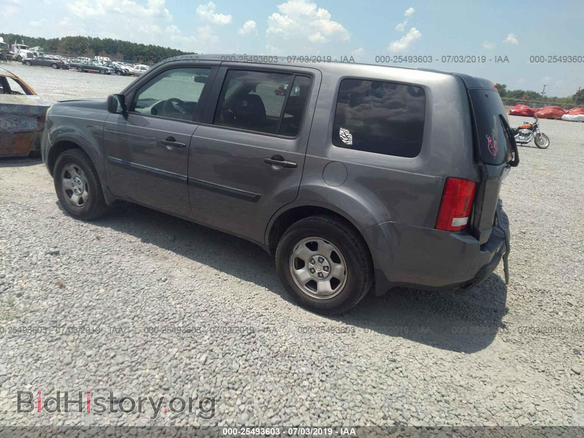 2010 HONDA PILOT - VIN: 5FNYF3H25AB016514 - Фото 3