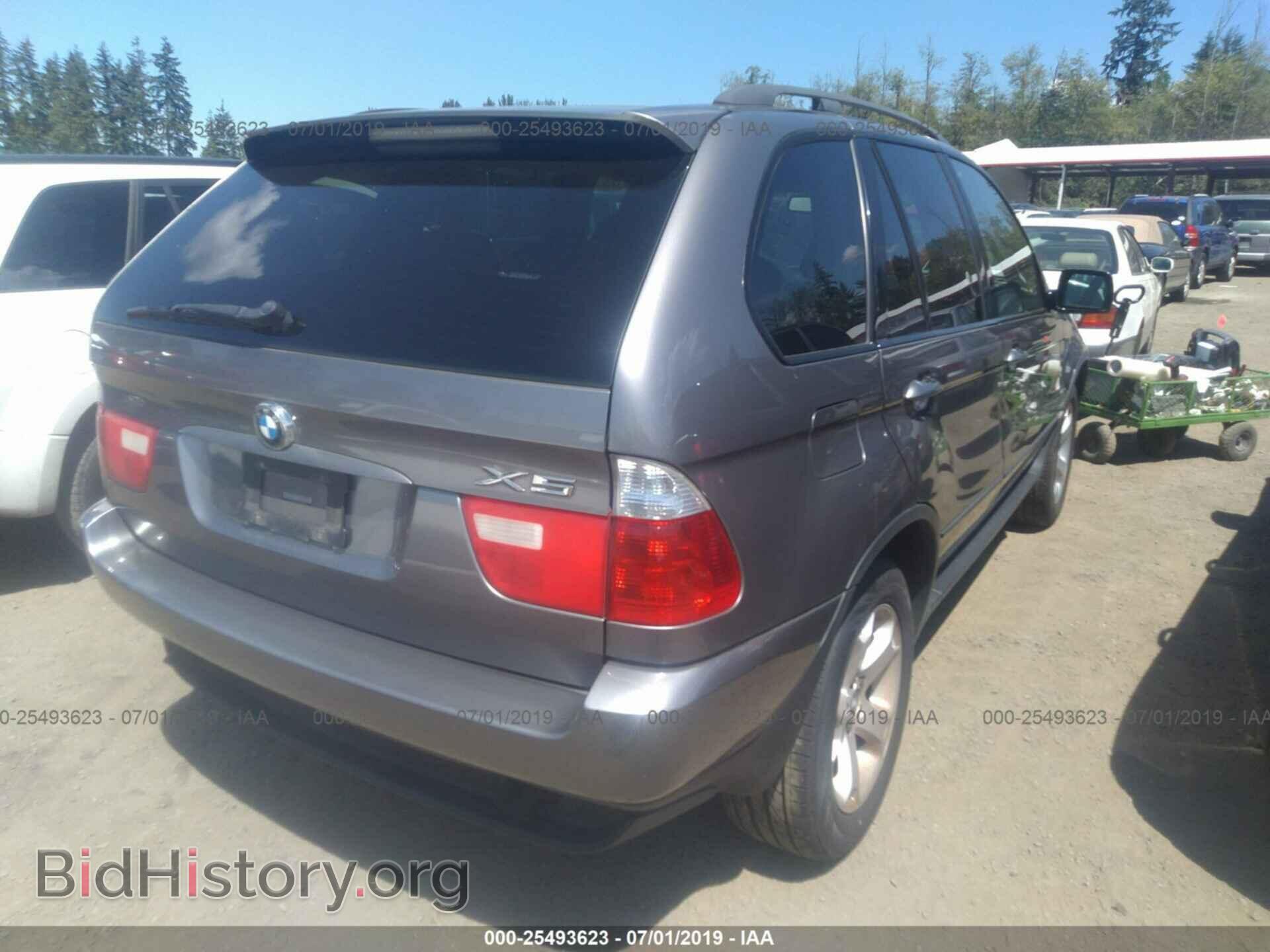 2005 BMW X5 - VIN: 5UXFA13505LY08292 - Фото 4