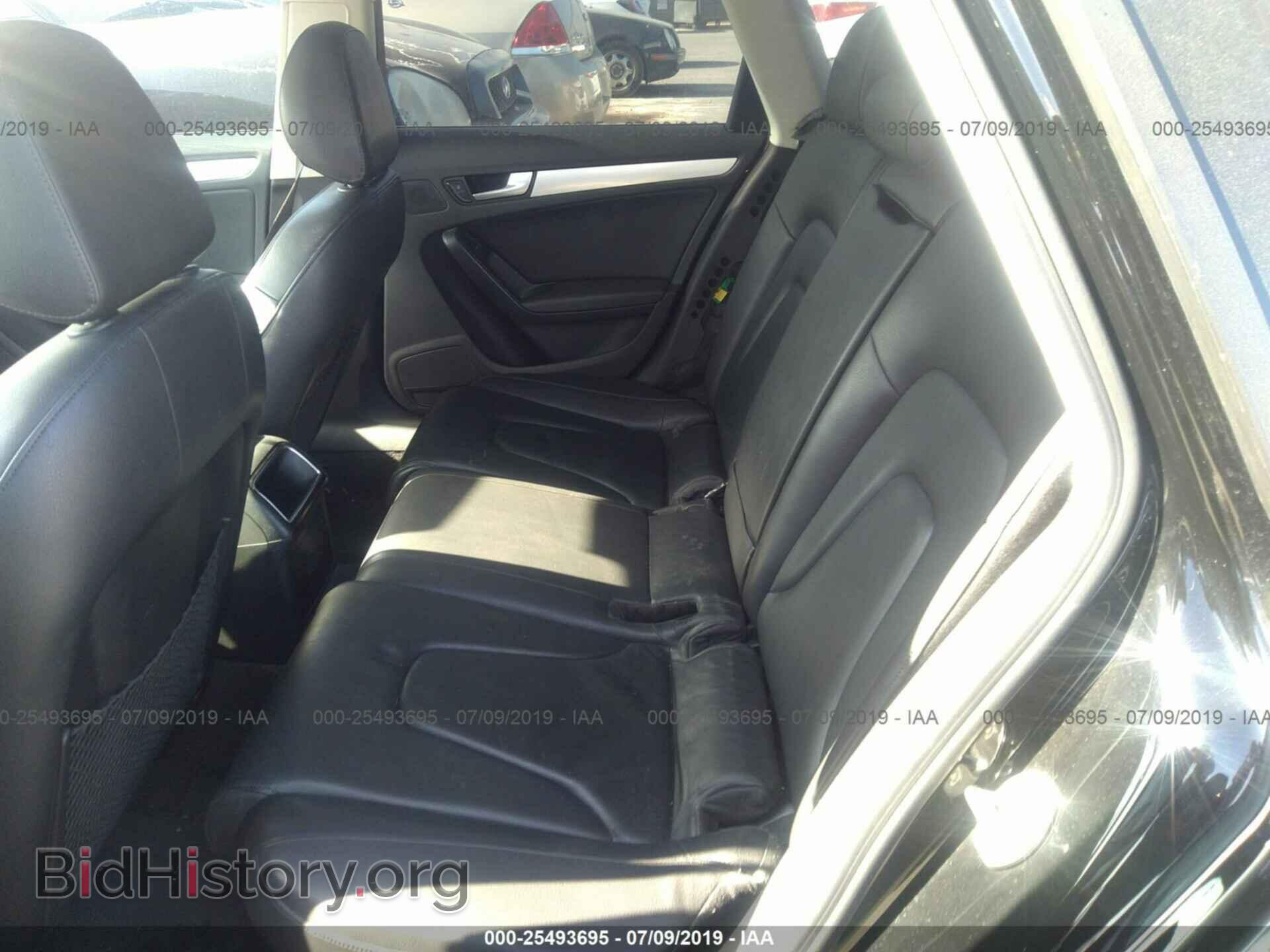 2011 AUDI A4 - VIN: WAUSFAFL5BA100295 - Photo 8