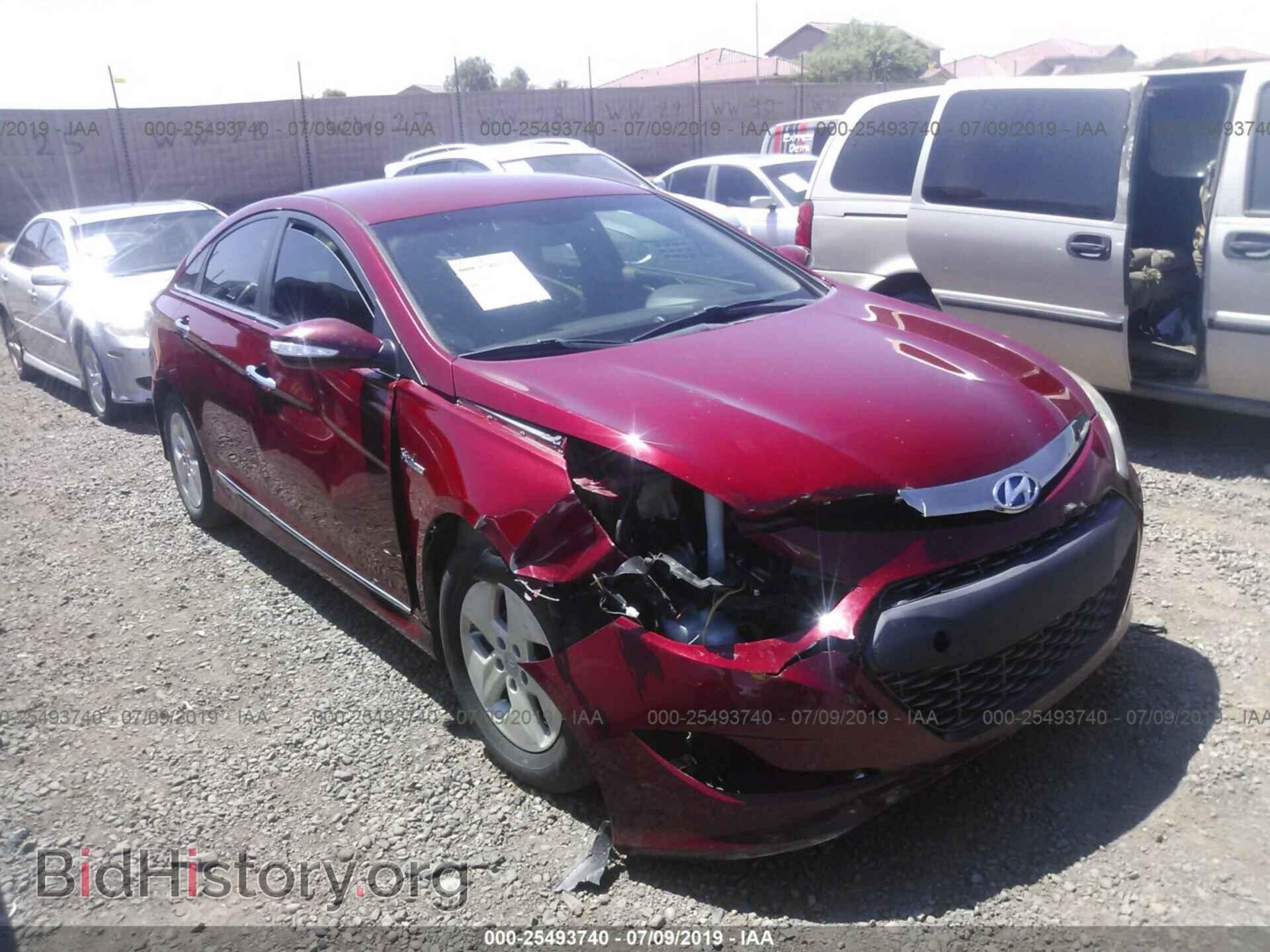 Photo KMHEC4A41CA026266 - HYUNDAI SONATA 2012
