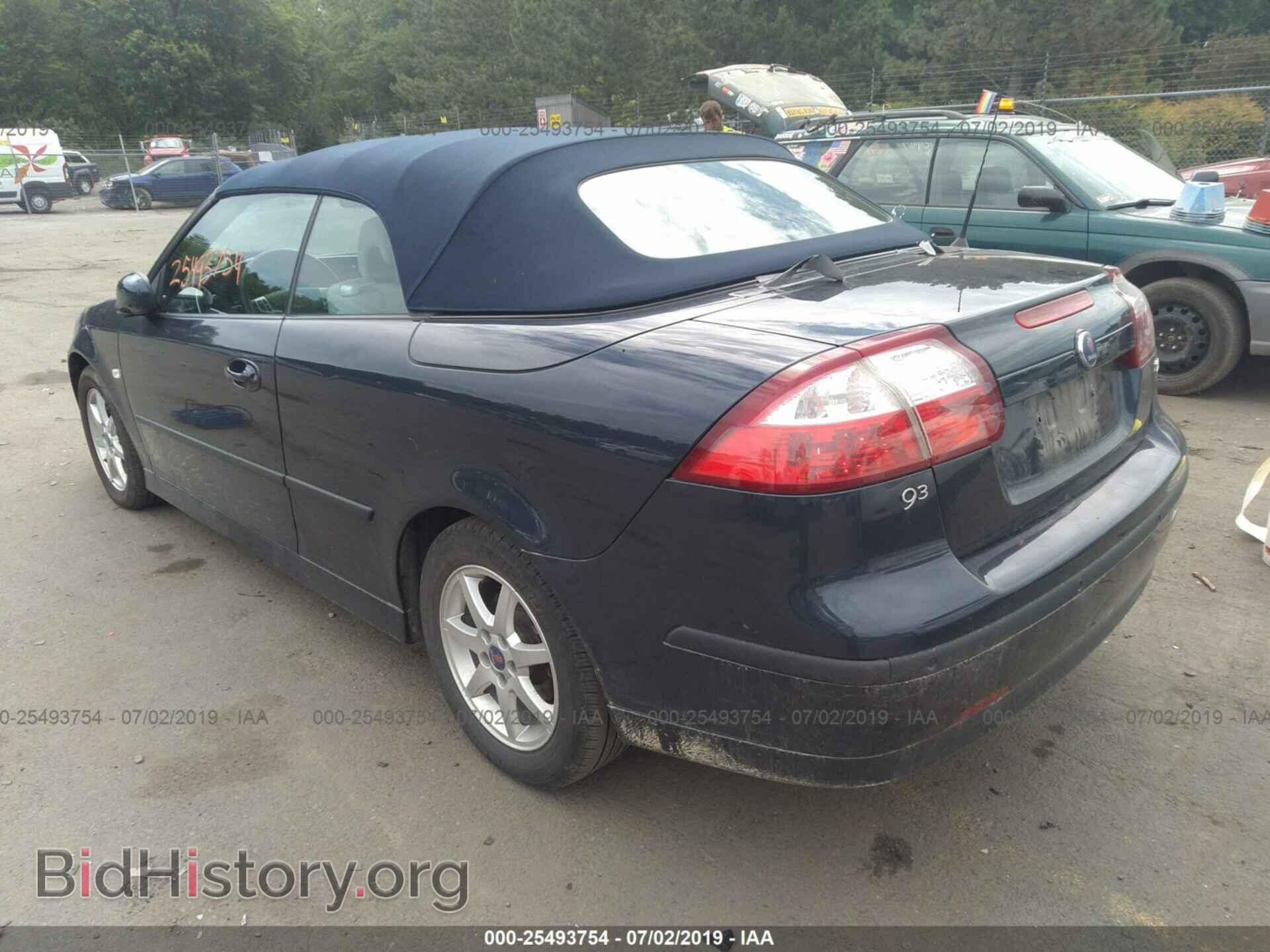 2007 SAAB 9-3 - VIN: YS3FD76Y876107415 - Фото 3