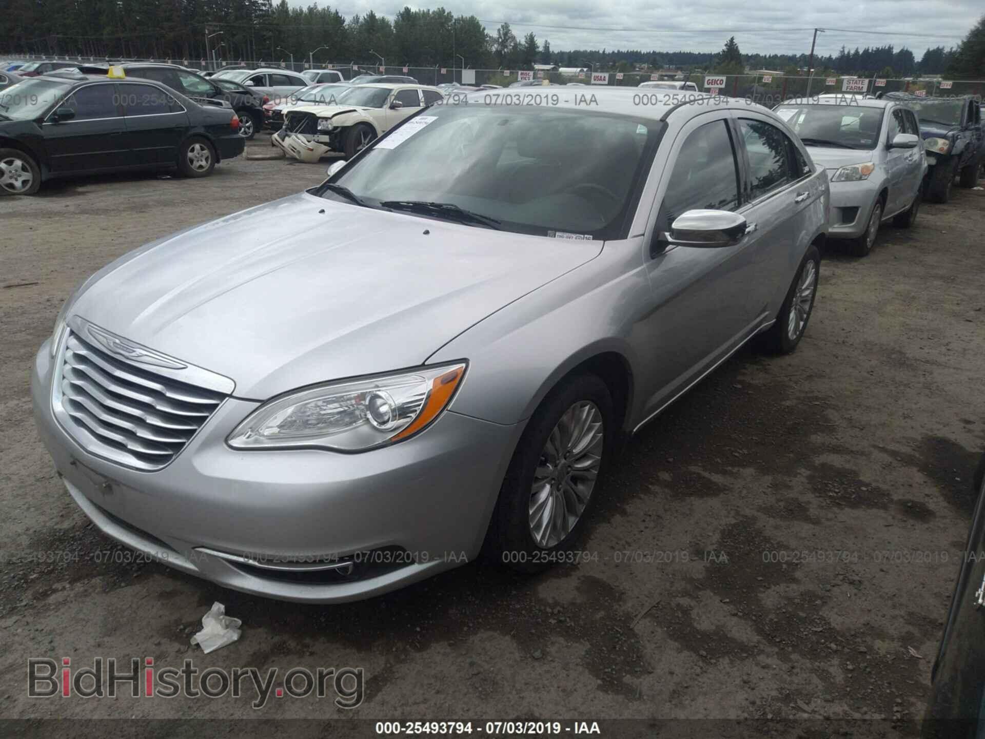 2012 CHRYSLER 200 - VIN: 1C3CCBCB6CN101553 - Фото 2