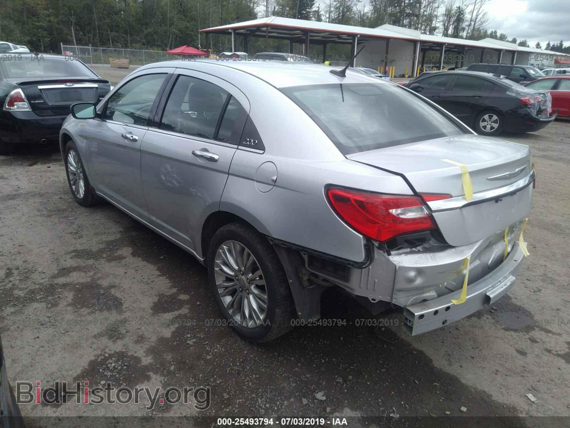 2012 CHRYSLER 200 - VIN: 1C3CCBCB6CN101553 - Фото 3