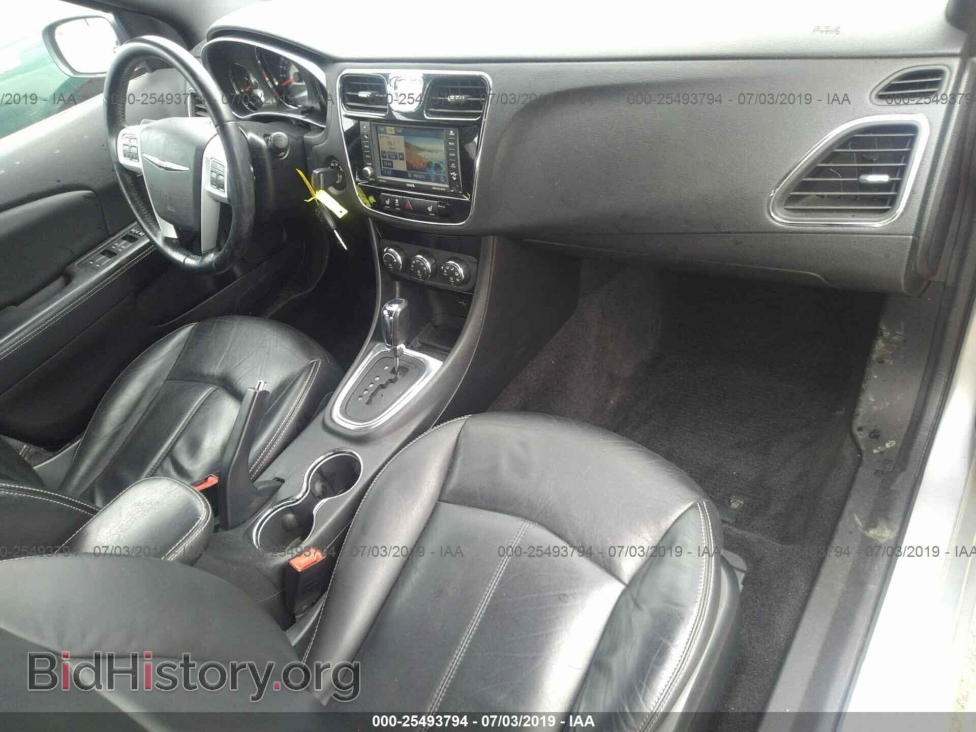 2012 CHRYSLER 200 - VIN: 1C3CCBCB6CN101553 - Фото 5