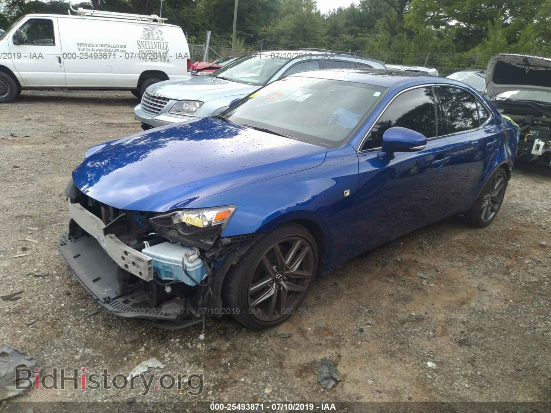 2016 LEXUS IS - VIN: JTHCM1D22G5008244 - Фото 2