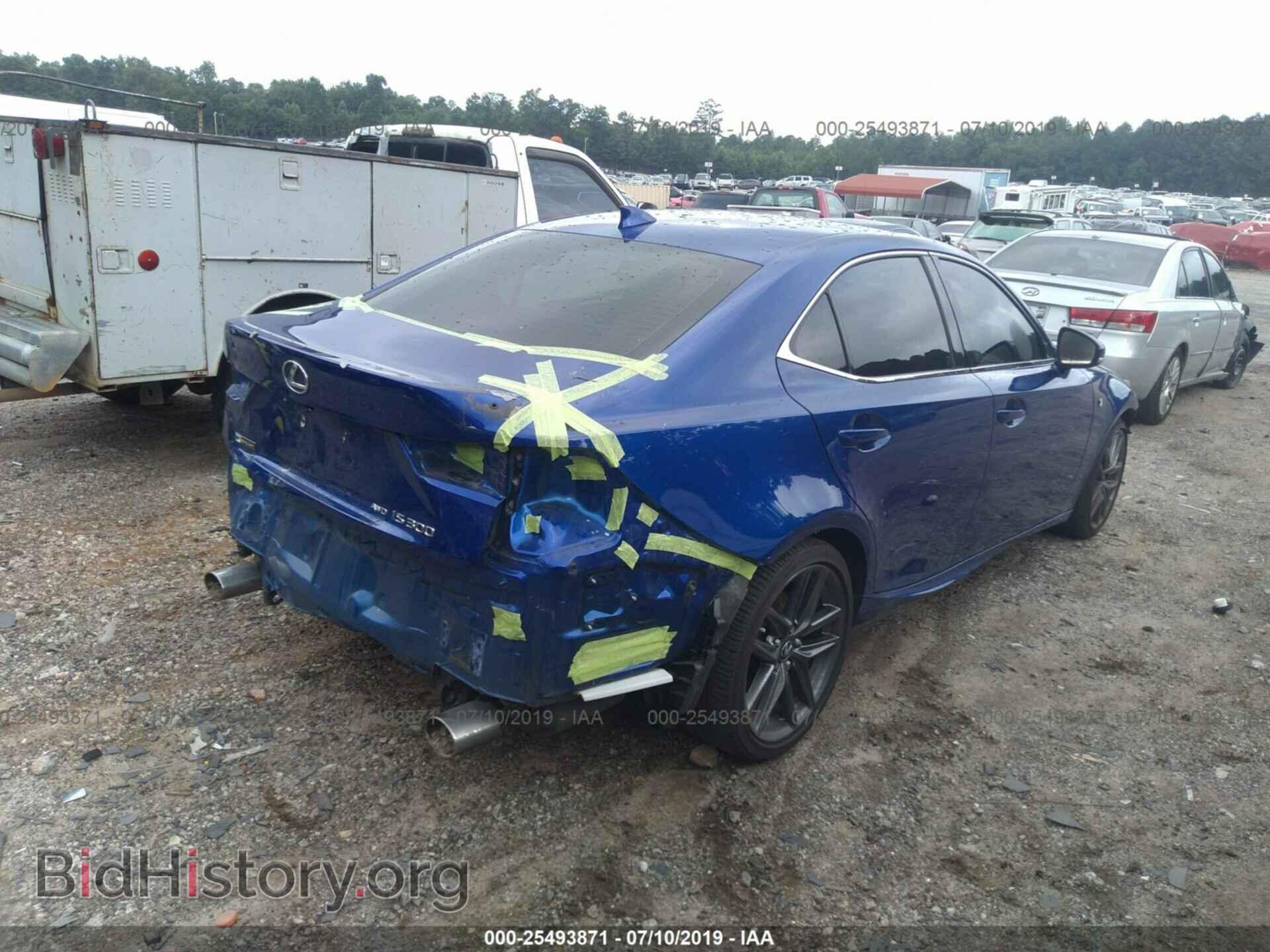 2016 LEXUS IS - VIN: JTHCM1D22G5008244 - Фото 4