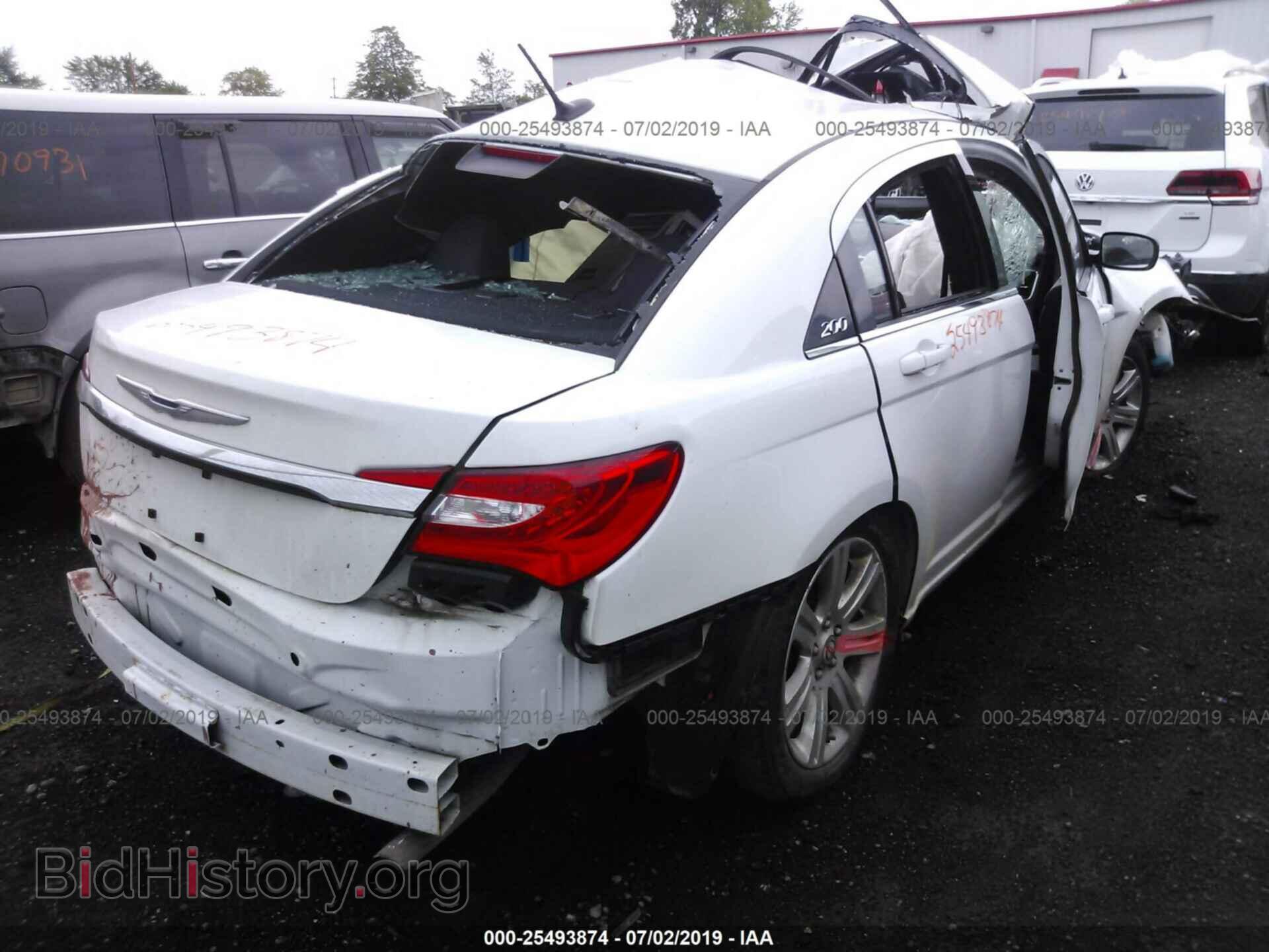 2012 CHRYSLER 200 - VIN: 1C3CCBBB5CN301552 - Фото 4