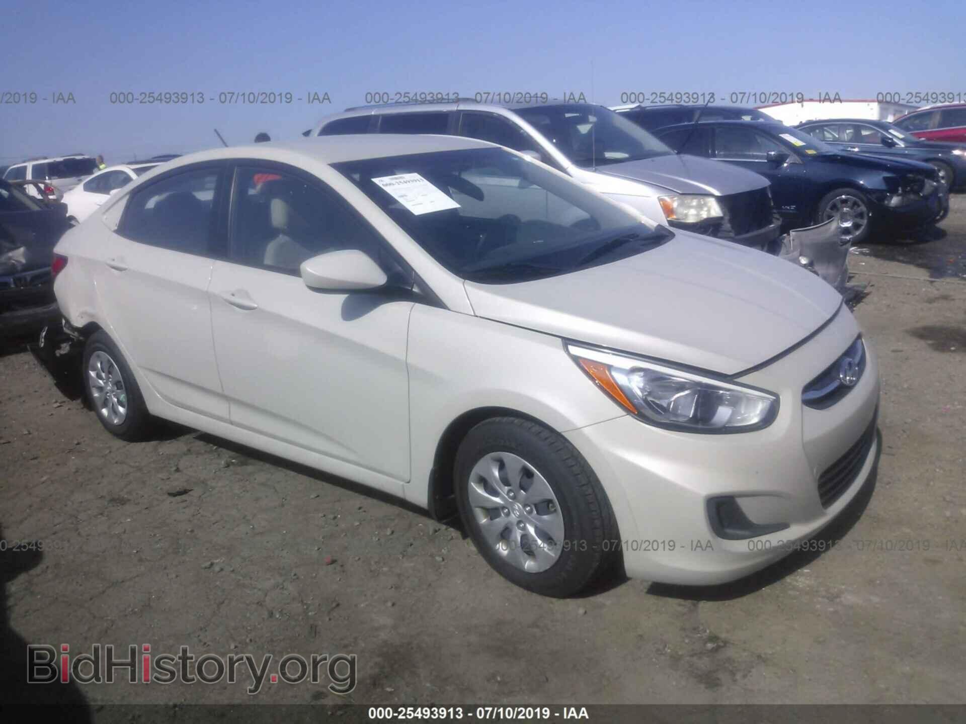 Фотография KMHCT4AE1GU064617 - HYUNDAI ACCENT 2016